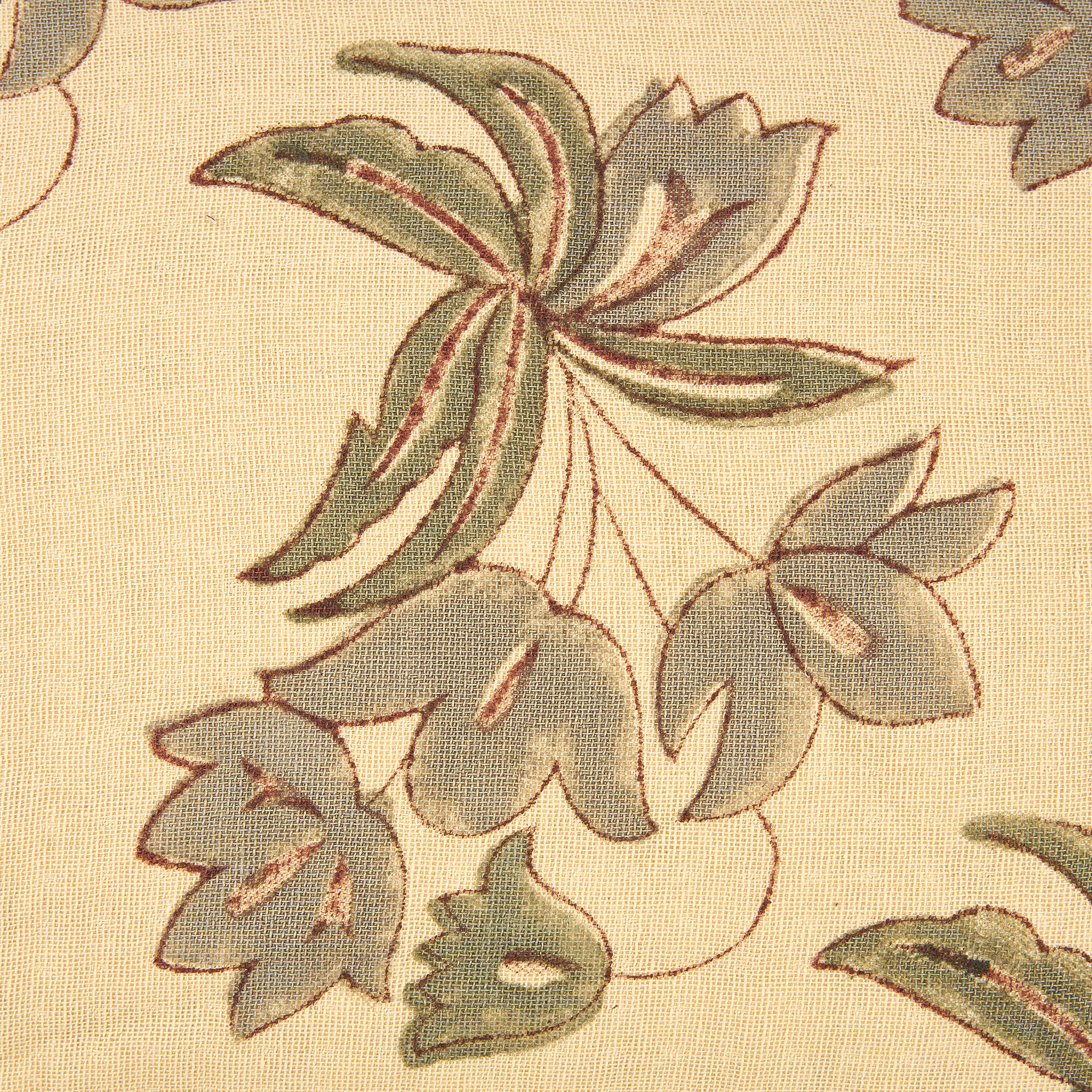 Funda de cojín de algodón flores Mia 40x60cm Clau&Chloe