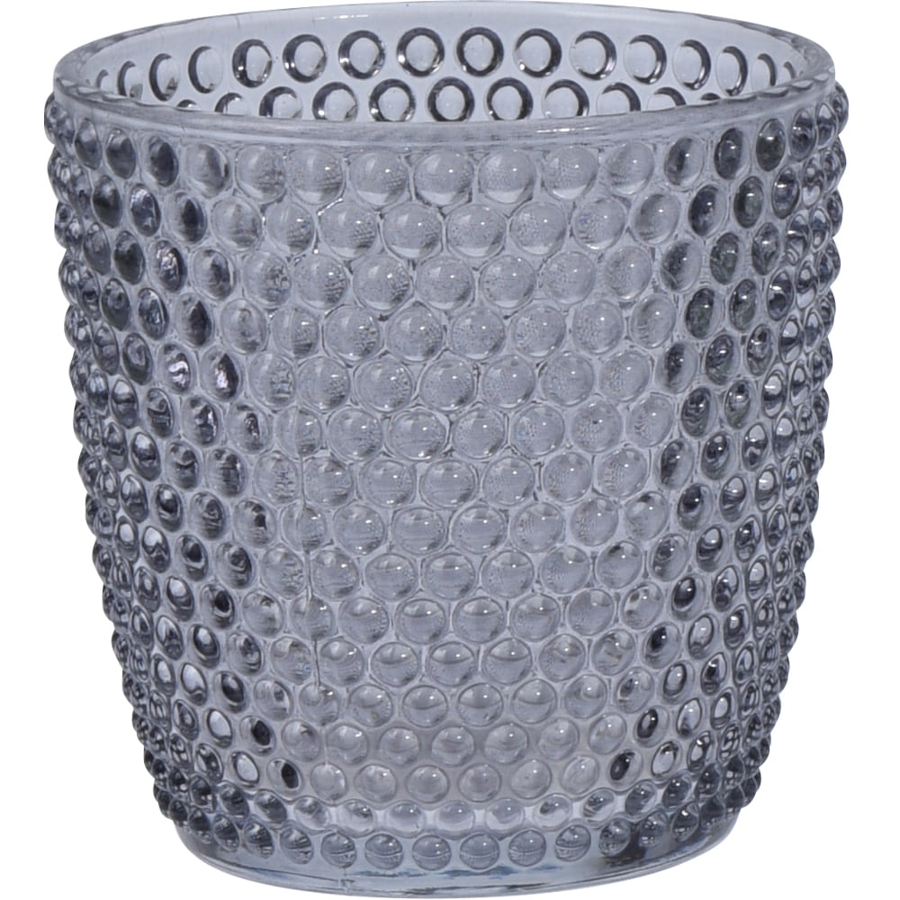 Portavelas con vaso Ø9cm en varios colores