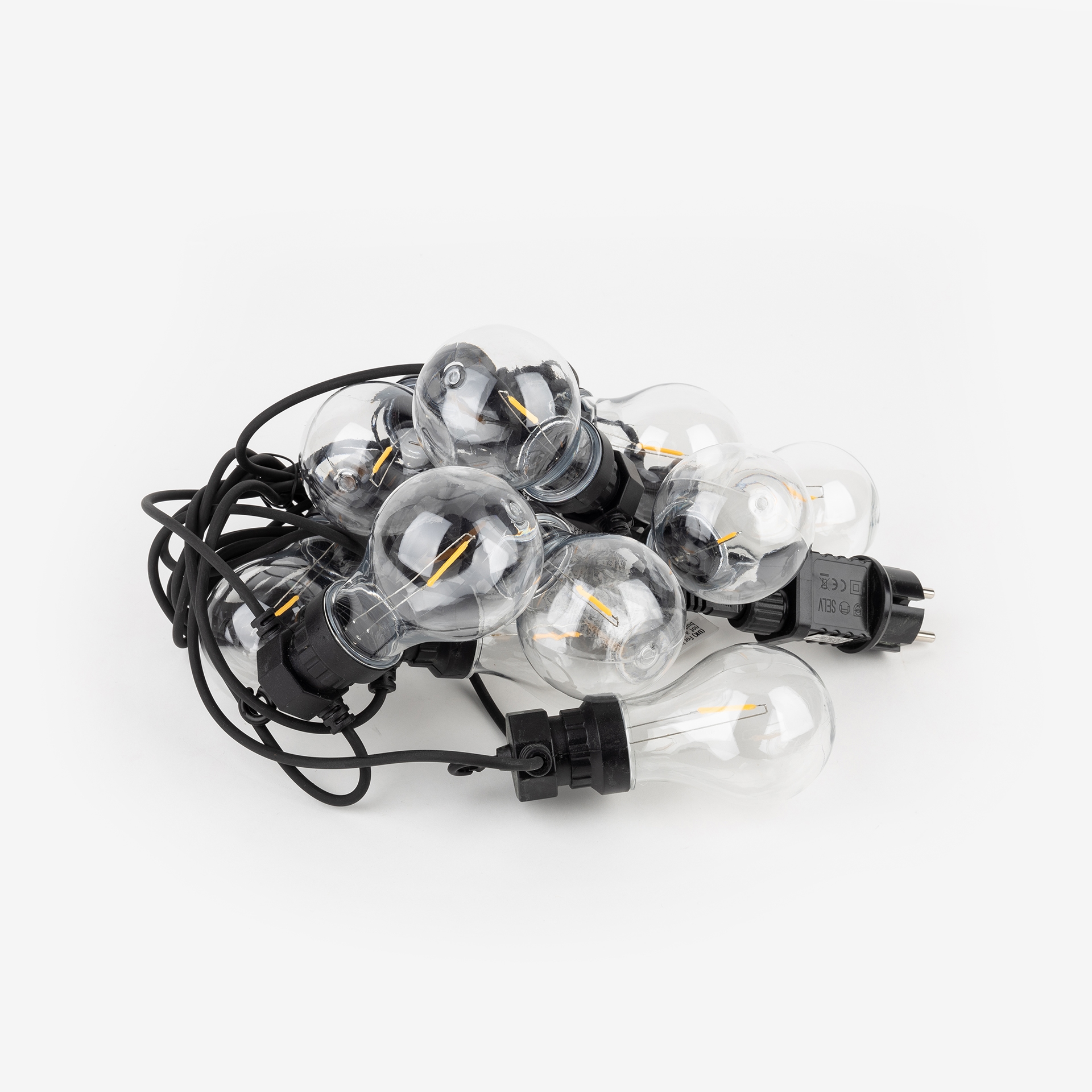 Guirnalda de bombillas para exterior LED 150cm