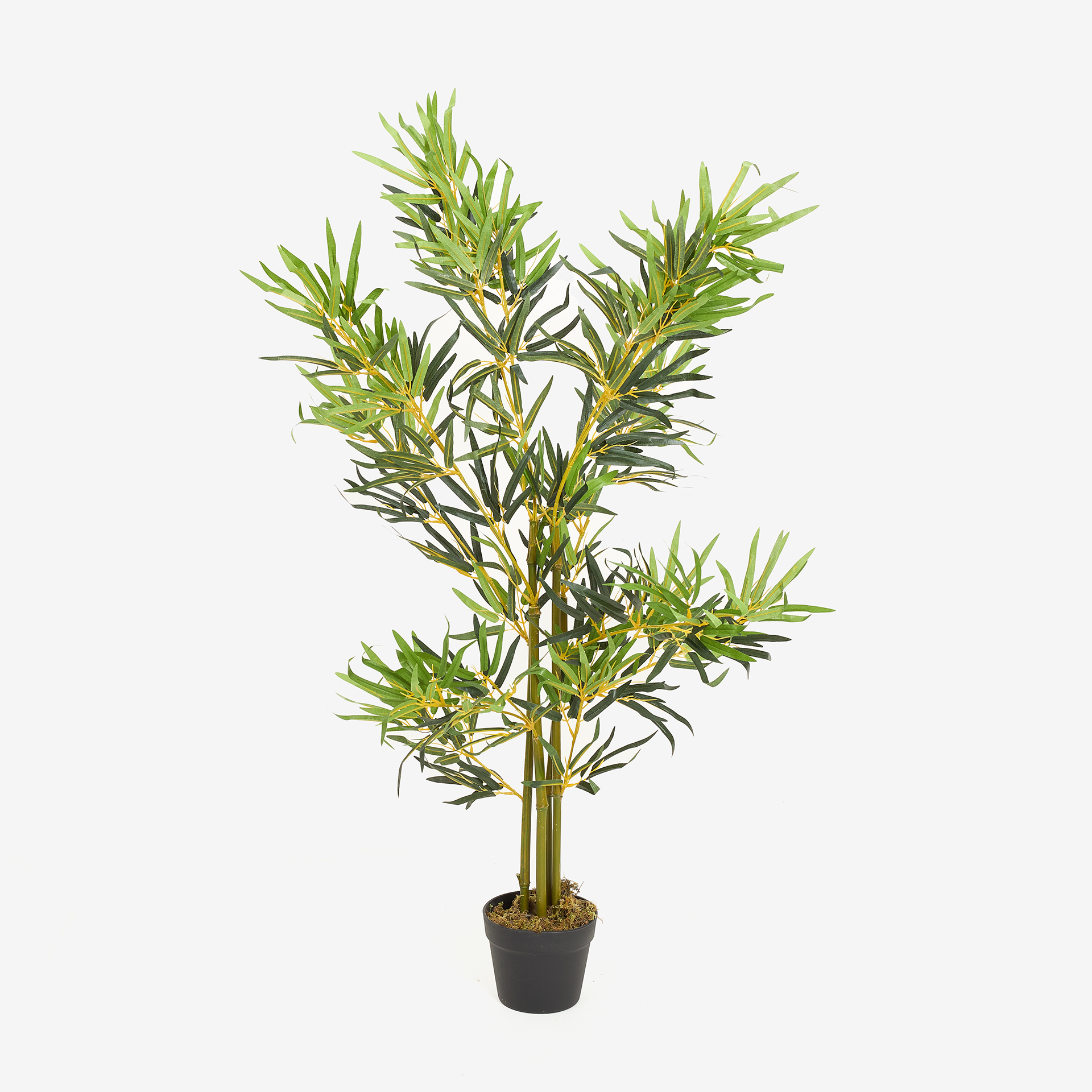 Planta artificial con maceta Bamb&uacute; 120cm
