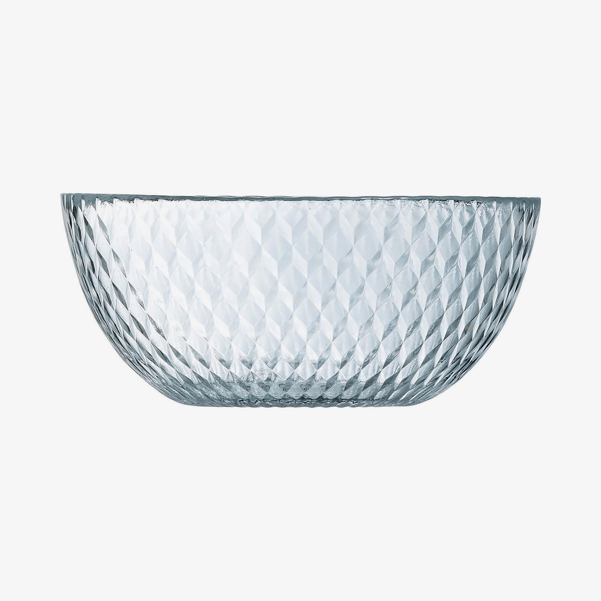 Bol transparente de vidrio Destello &Oslash;13cm