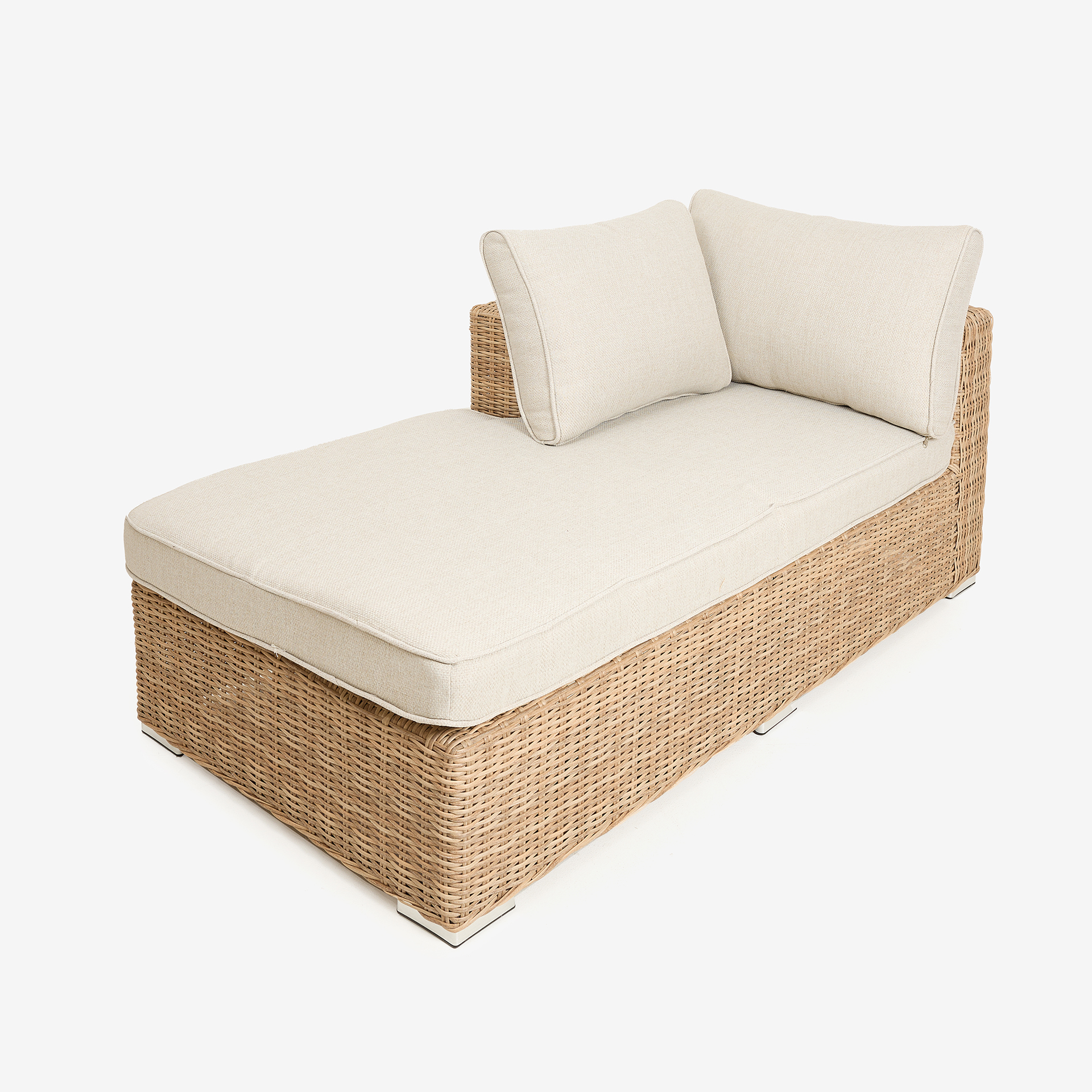 Set de jardín de 4 piezas de ratán sintético Ibiza