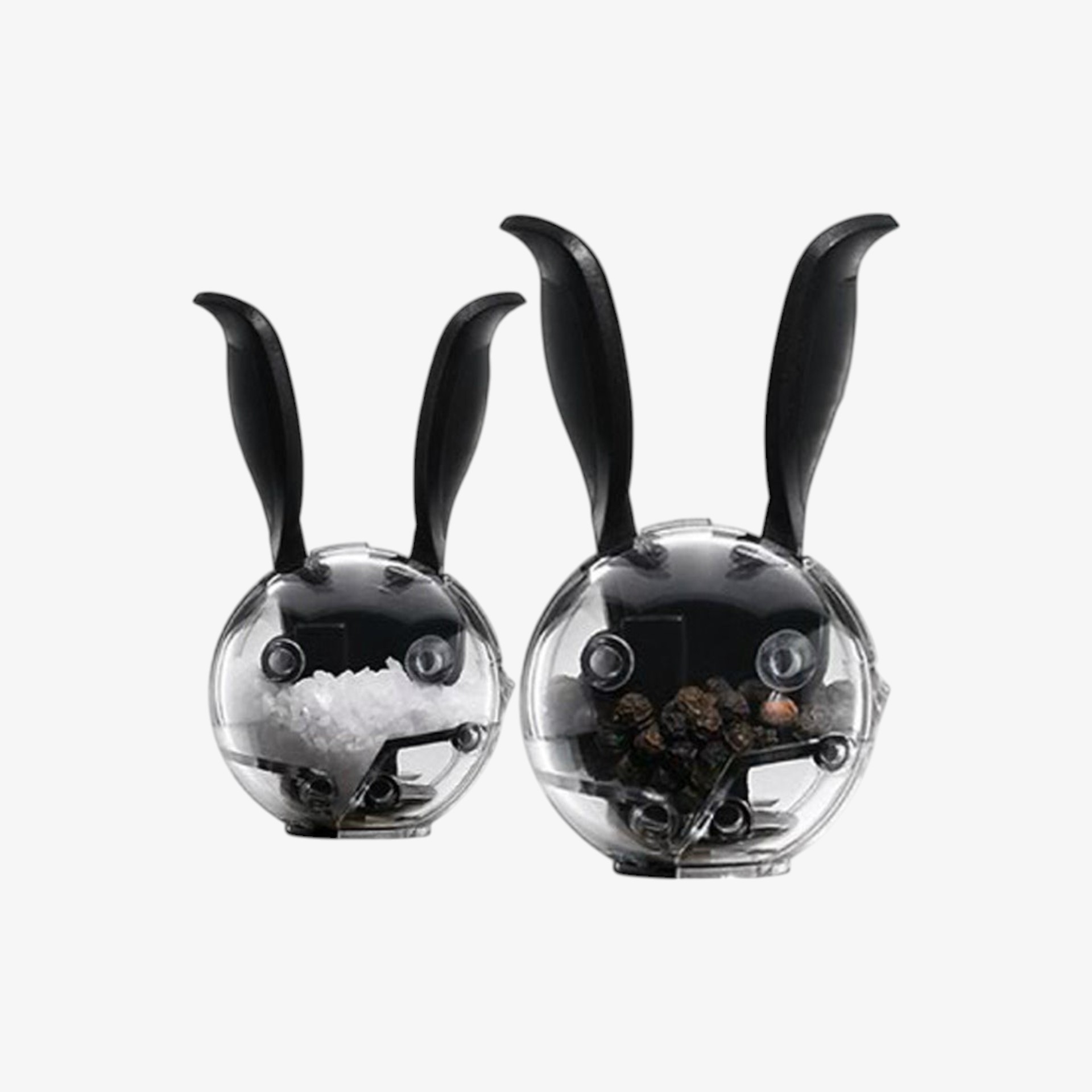 Set mini salero y pimentero magnético 12cm