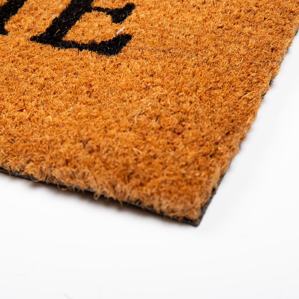Felpudo de fibra de coco Welcome 70x25cm