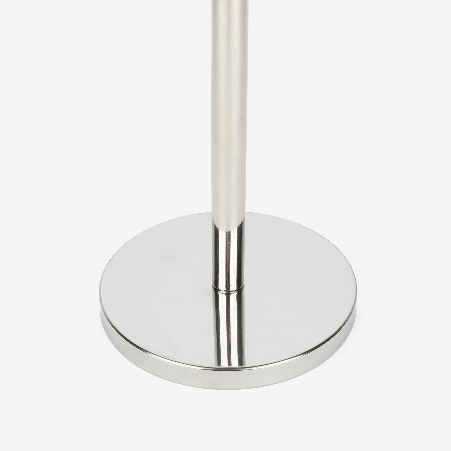 Portarrollos de baño plateado 55,5cm