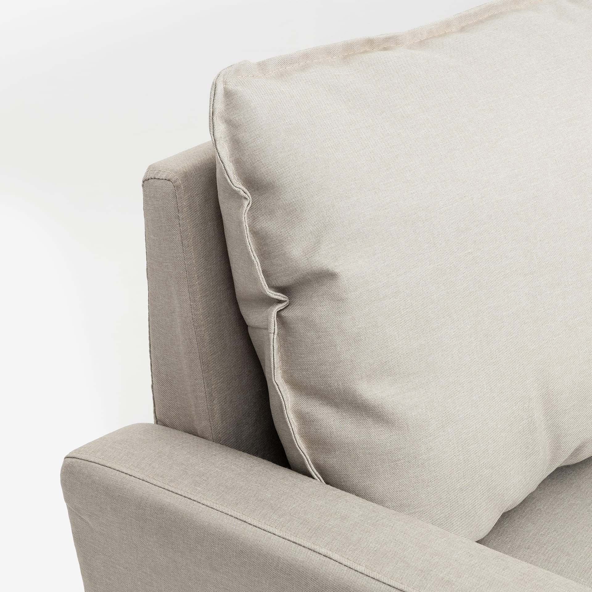 Sof&aacute; de 2 plazas beige Padua 178x84,5x83cm