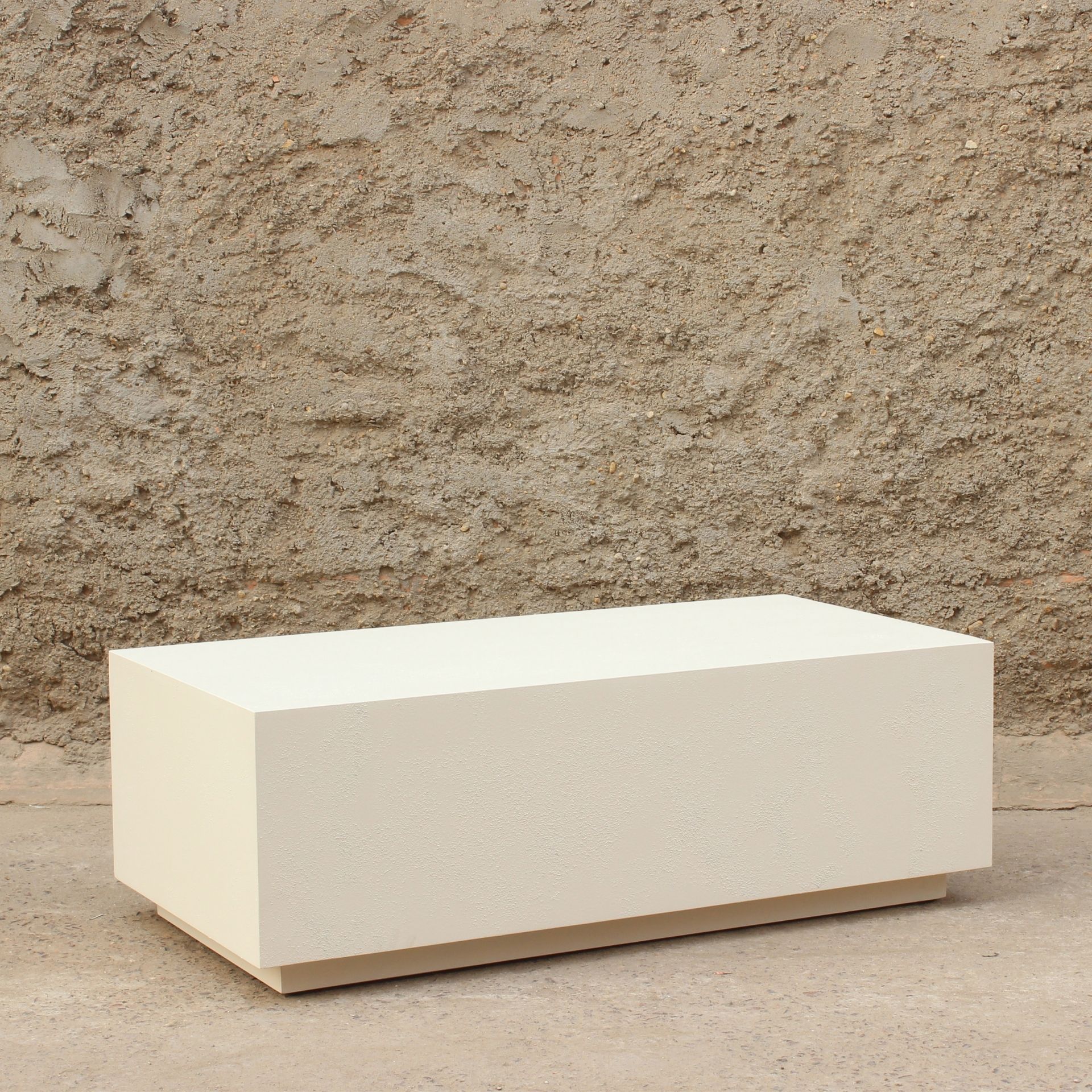 Mesa de centro de microcemento Kurli 120x60x40cm Clau&Chloe