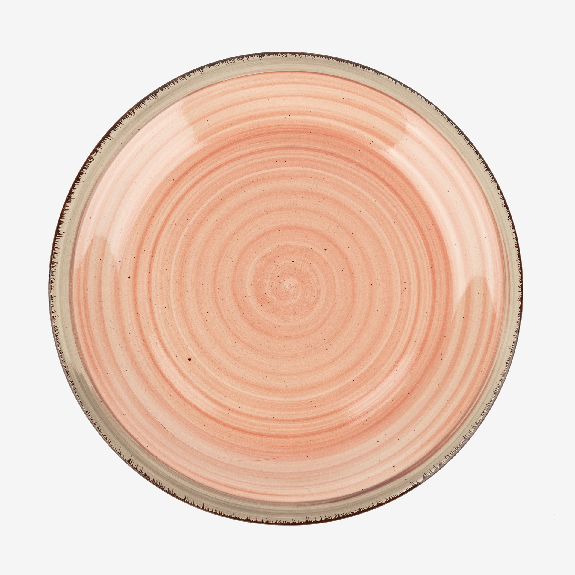 Vajilla de porcelana de 18 piezas rosa Juliett