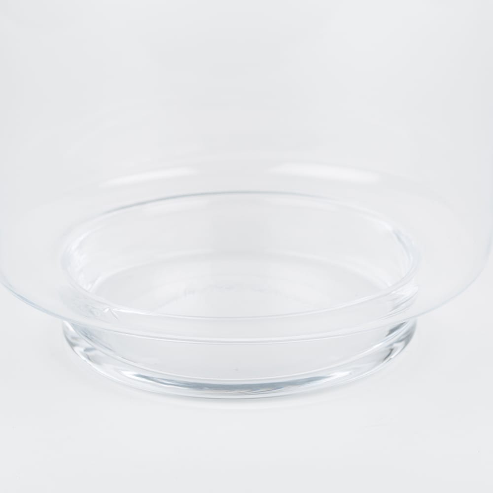 Jarrón de cristal 25x18cm