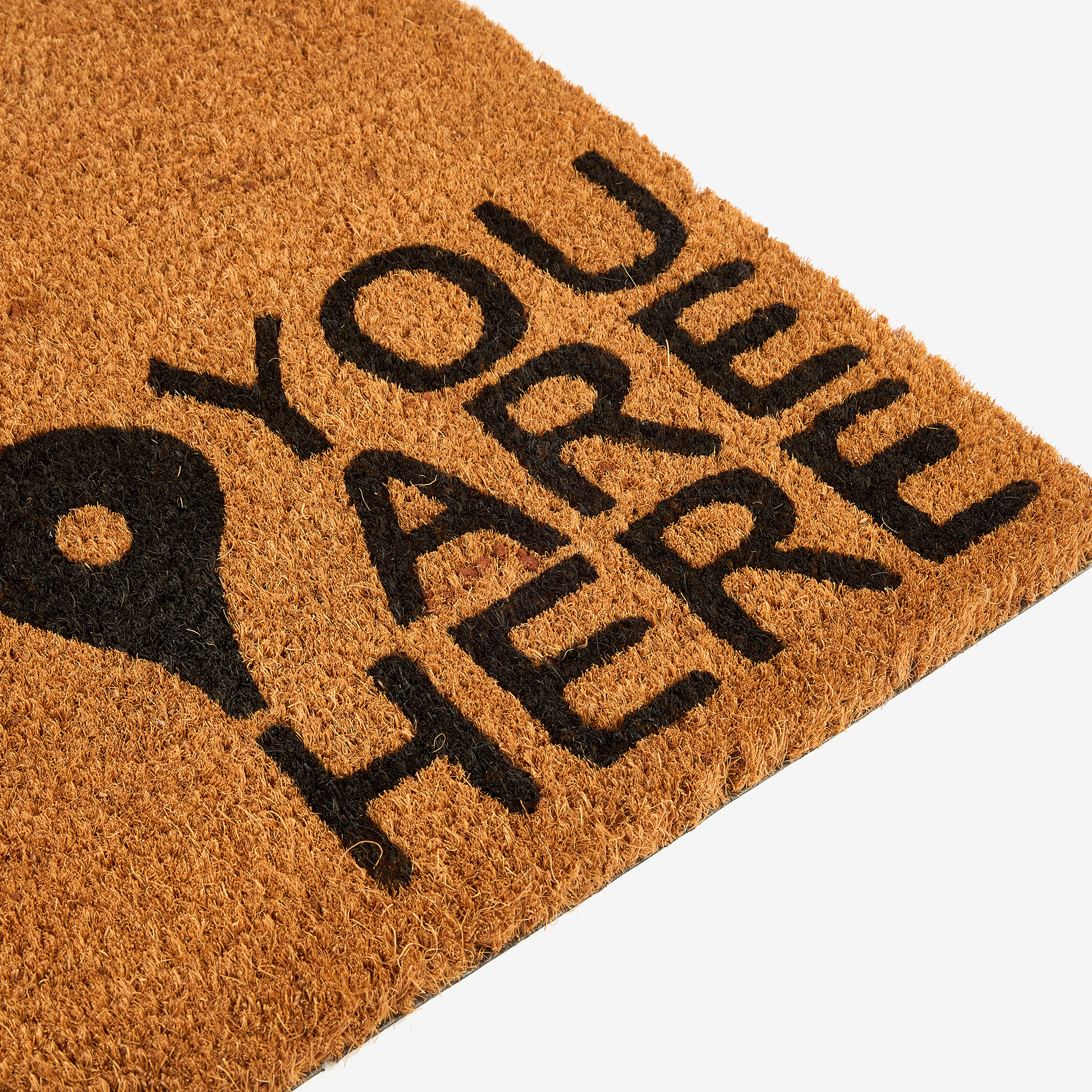 Felpudo de fibra coco You Are Here 70x25cm