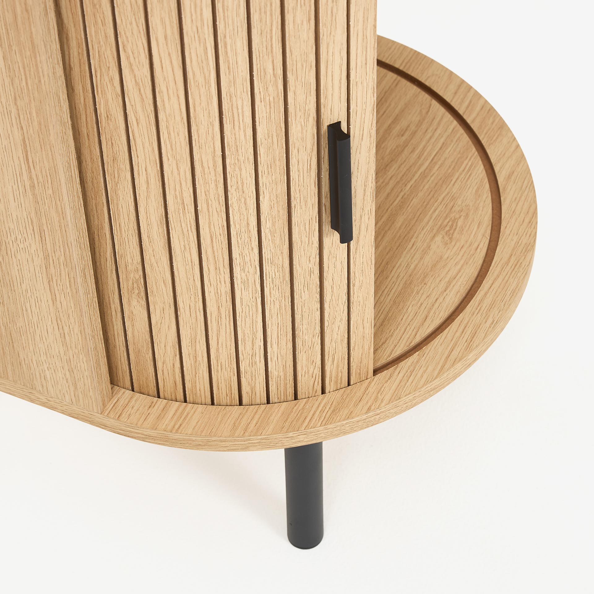 Mesa de noche de madera MDF Medan 40x40x55,5cm