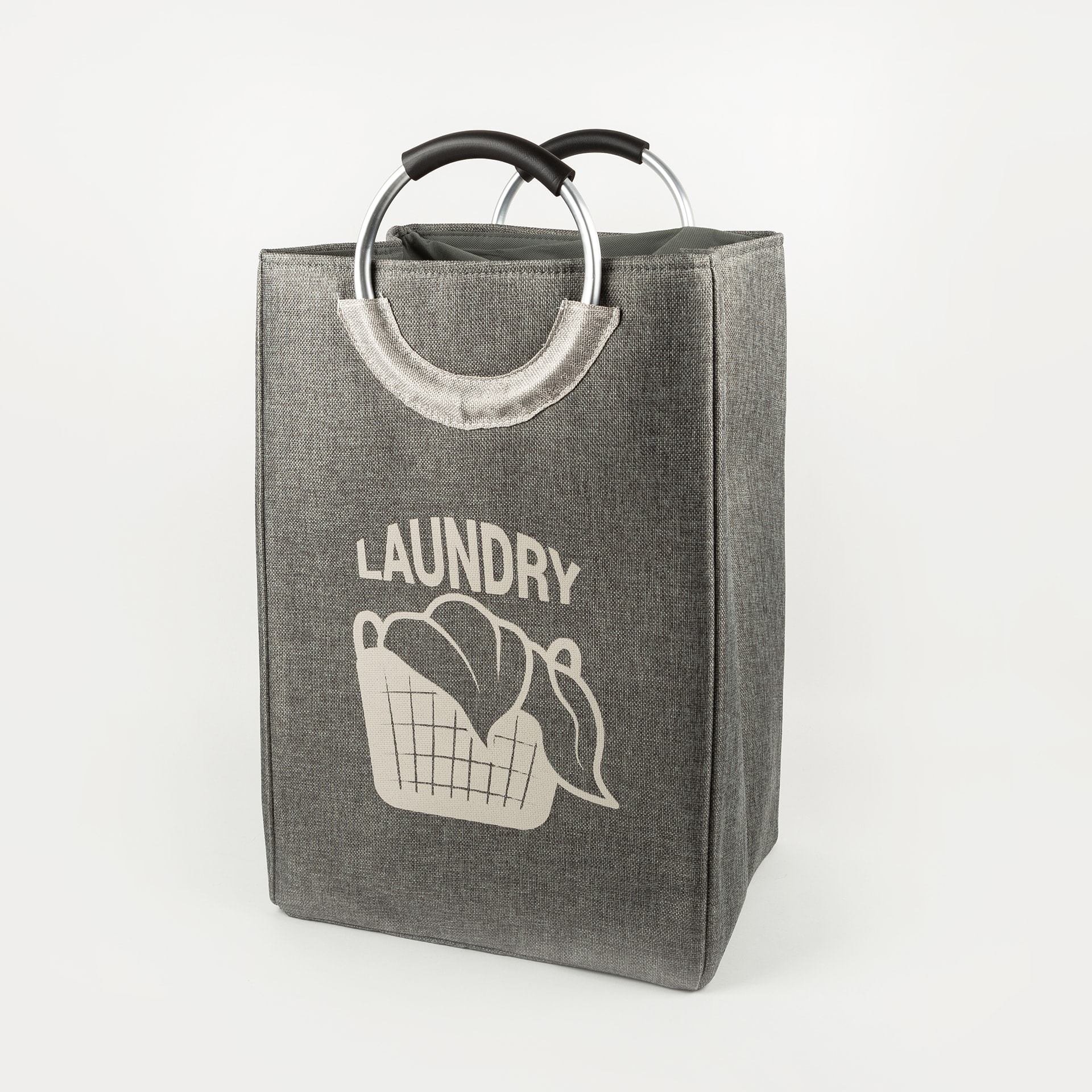 Bolsa para ropa  gris Horoi 36x30x55cm