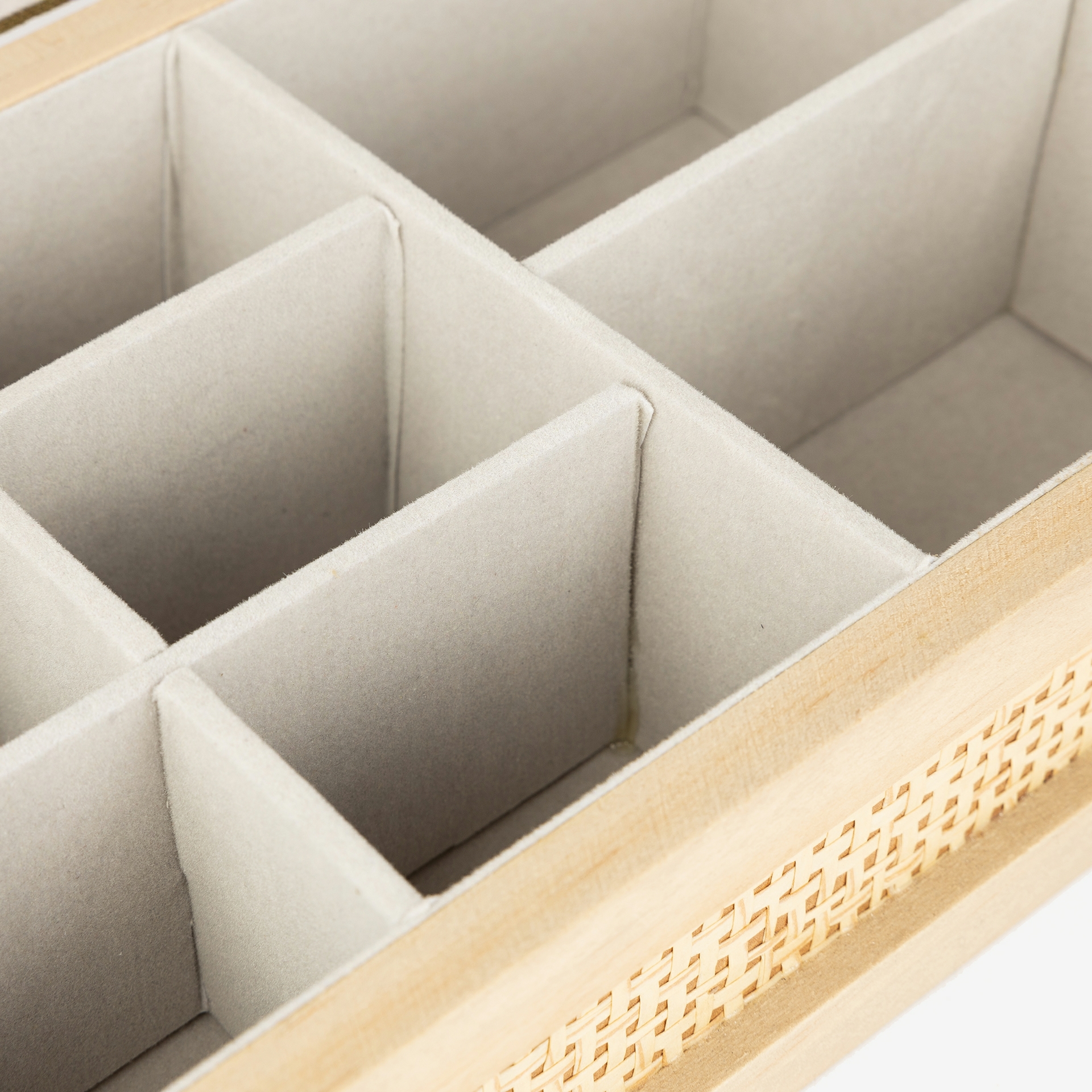 Joyero de madera 28x14x8cm