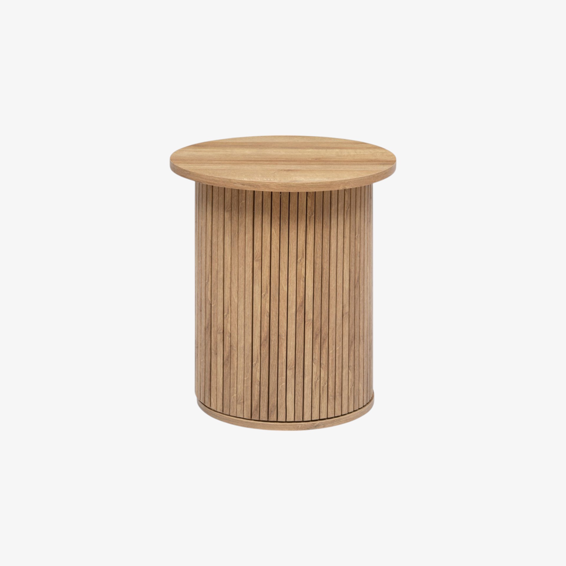Mesa auxiliar de madera DM Tulia &Oslash;45x50cm