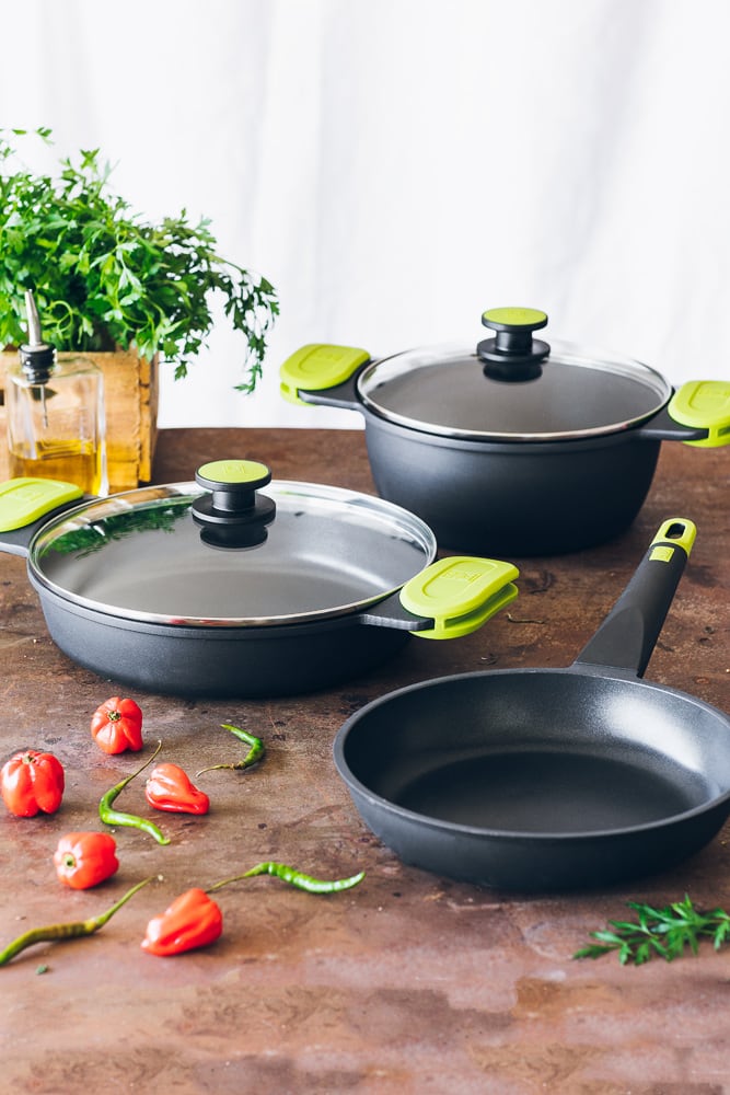 Cacerola baja de aluminio Foodie de Bra Ø32cm