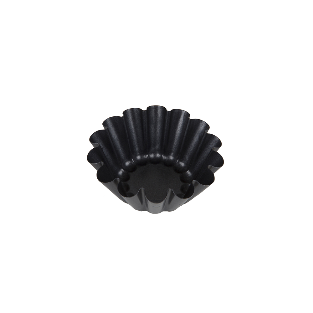Molde de flan gris de acero Sweet Grey 10cm