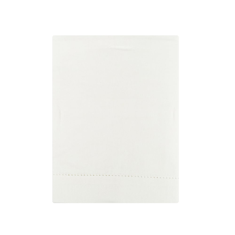 Mantel de algodón blanco Vainica 150x250cm