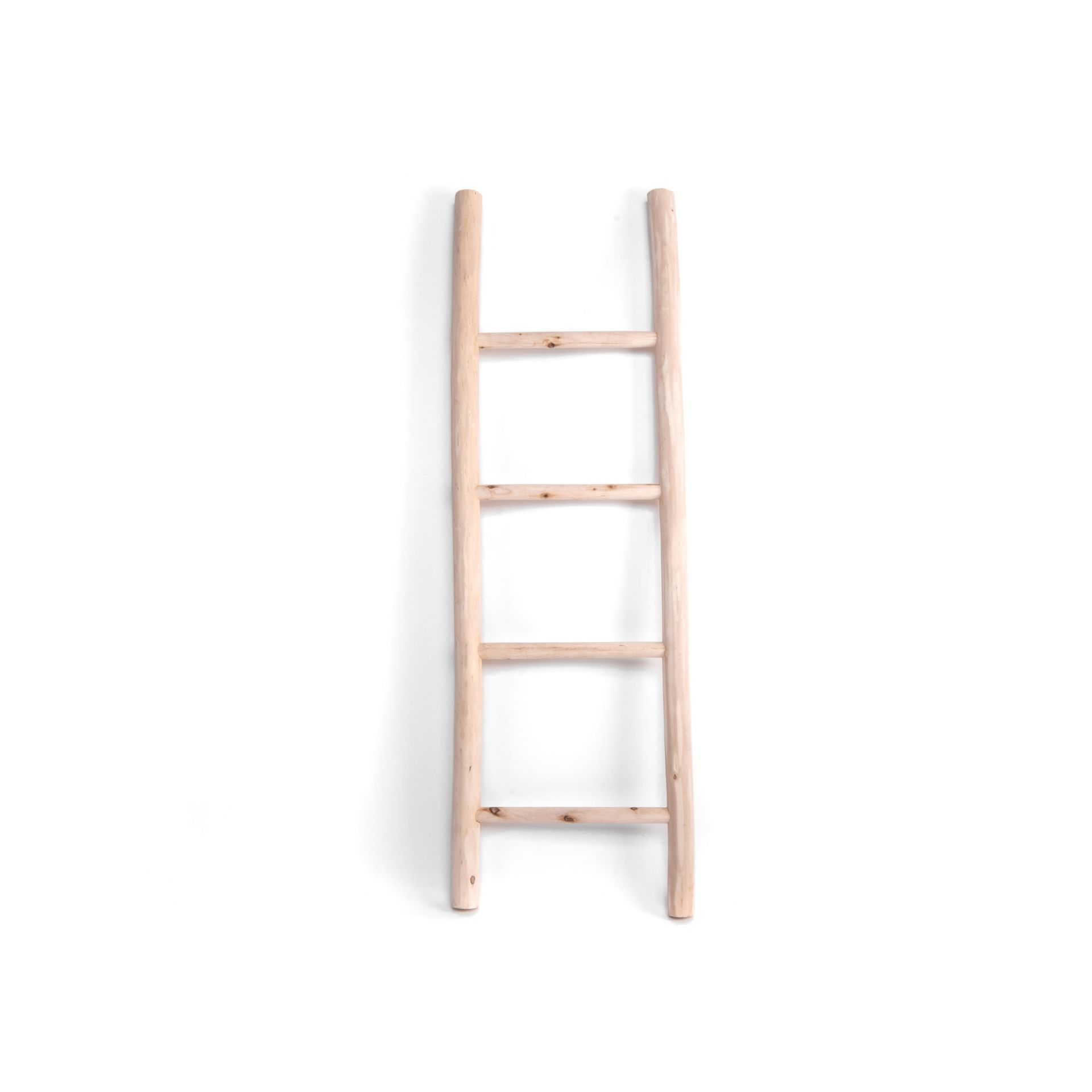 Escalera/toallero de madera 120cm