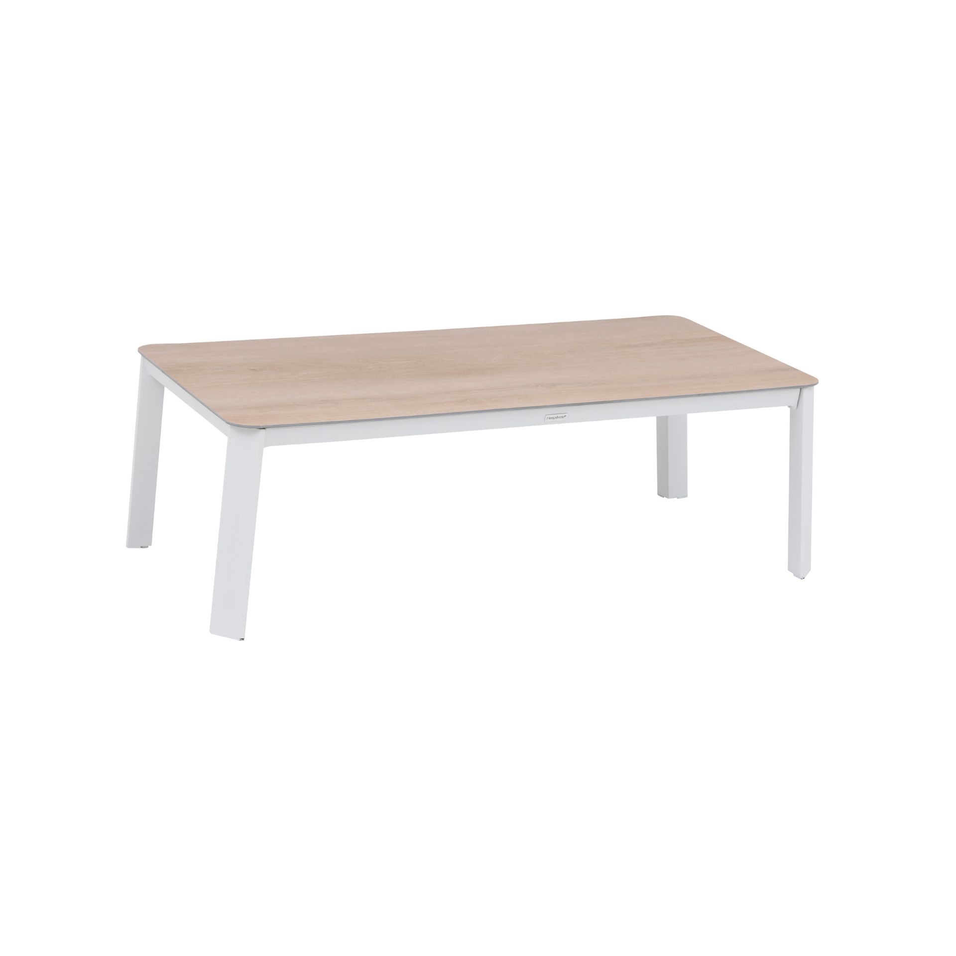 Set de jard&iacute;n de 4 piezas de aluminio blanco Eubea