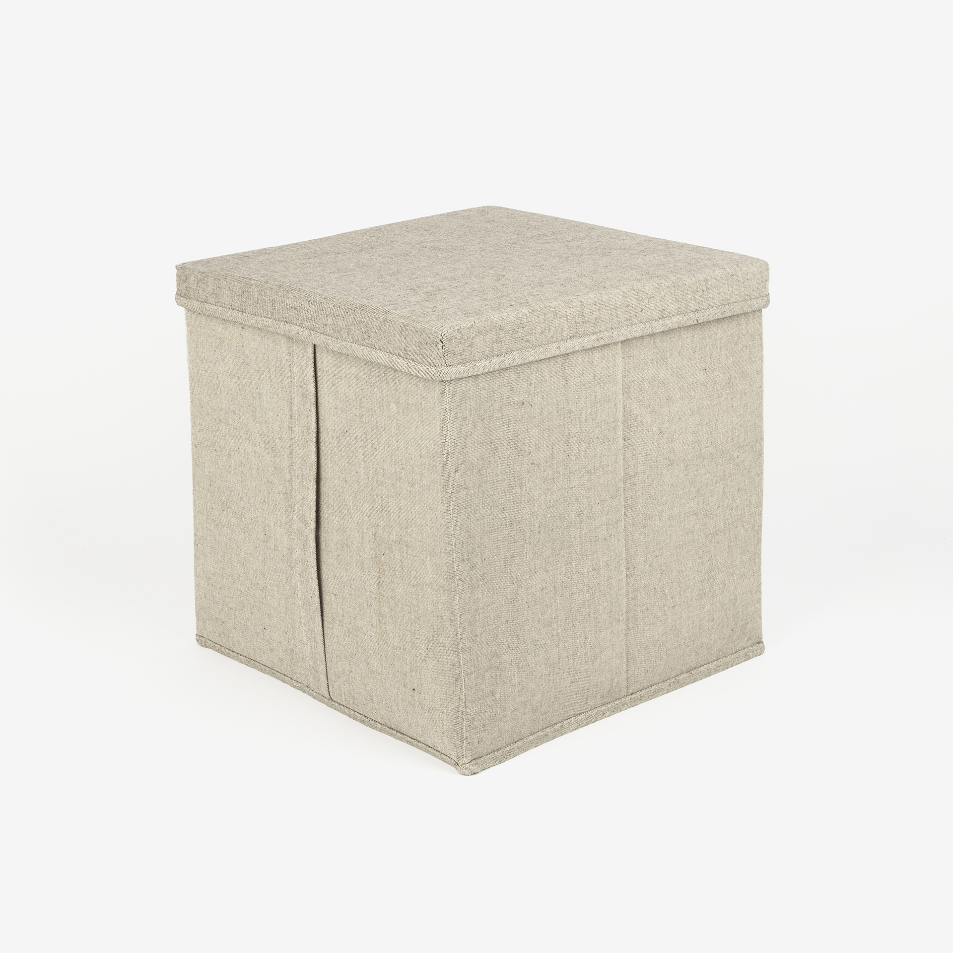 Caja organizadora gris Sleek 31x31x31cm