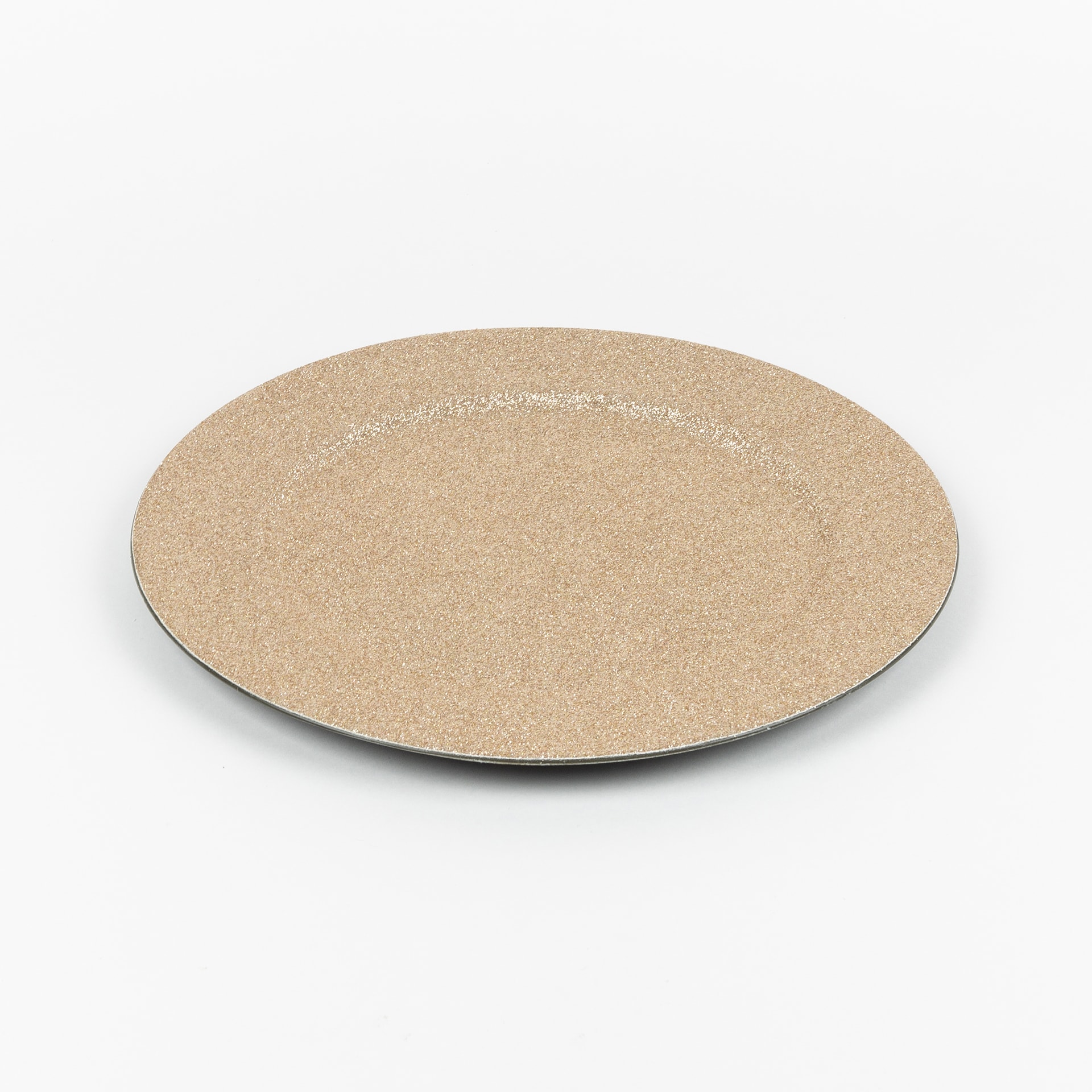 Bajoplato de purpurina Banff &Oslash;33cm