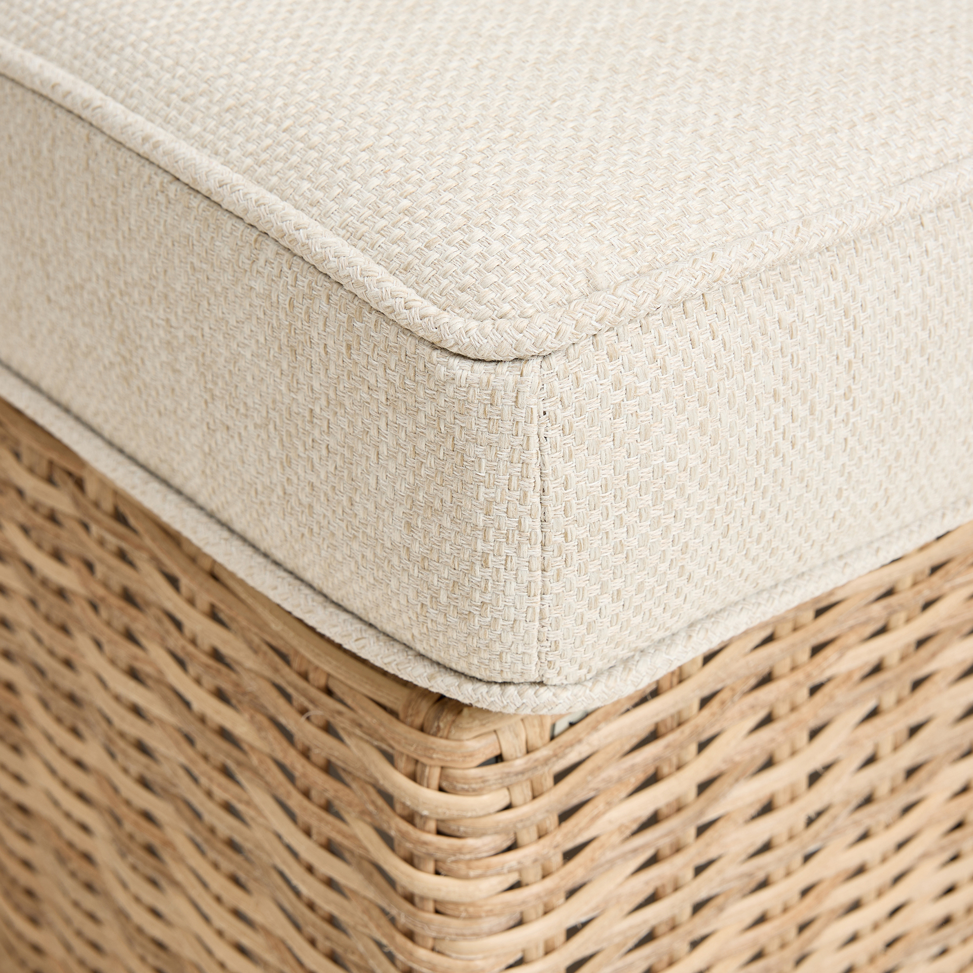 Set de jardín de 4 piezas de ratán sintético Ibiza