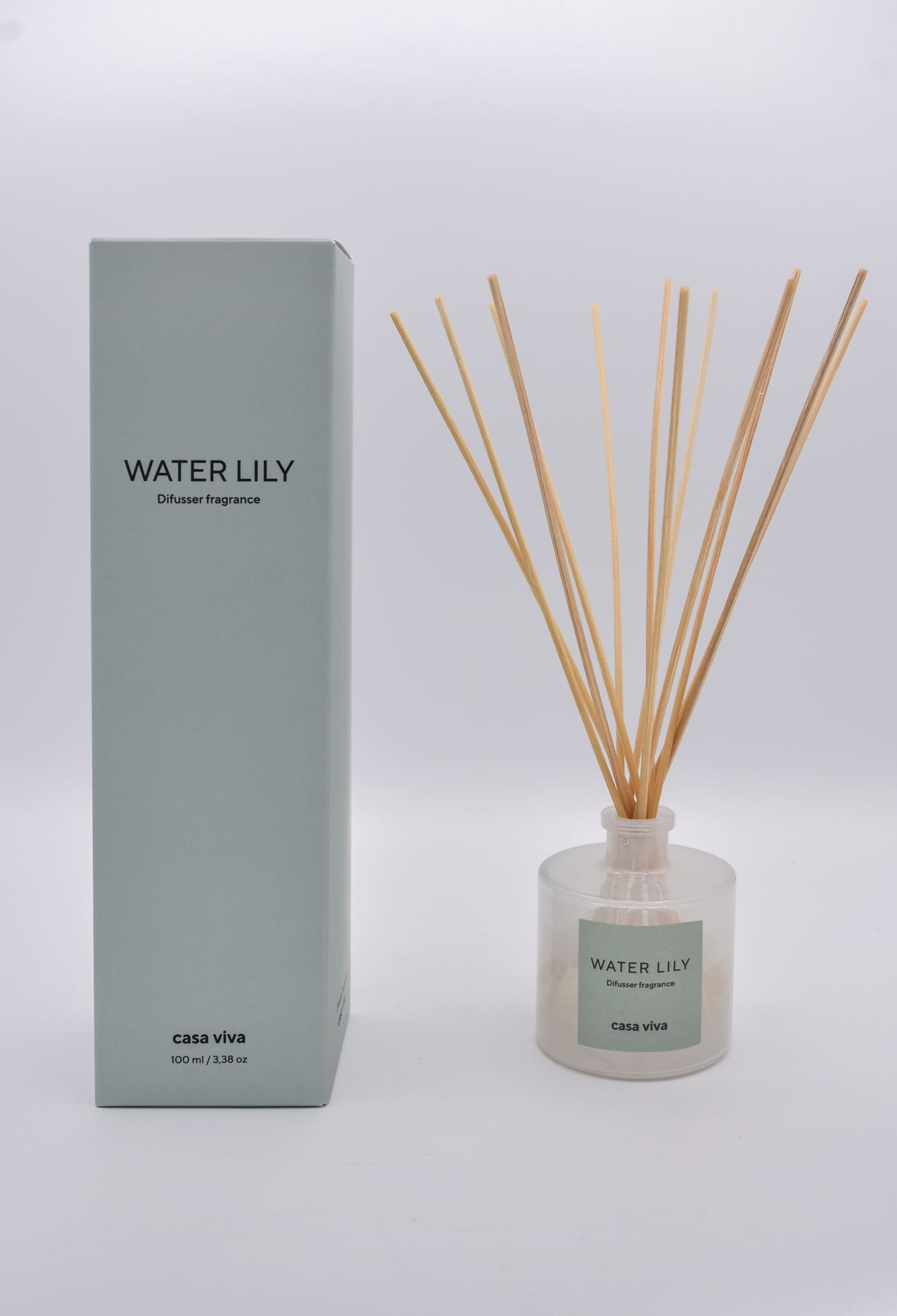 Ambientador en mikado Water Lily 100ml Casa Viva