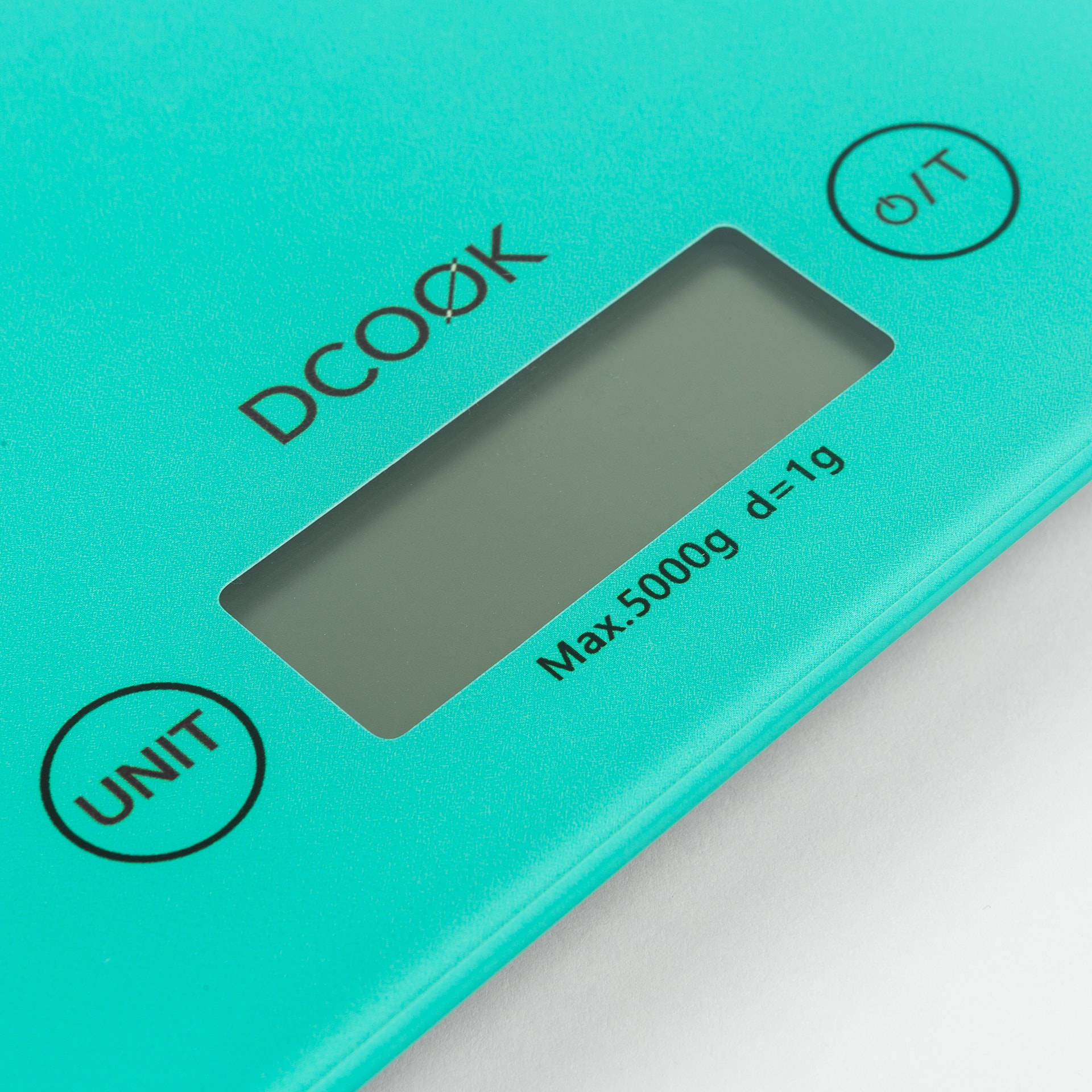 Báscula cocina de cristal DCook 24x17cm