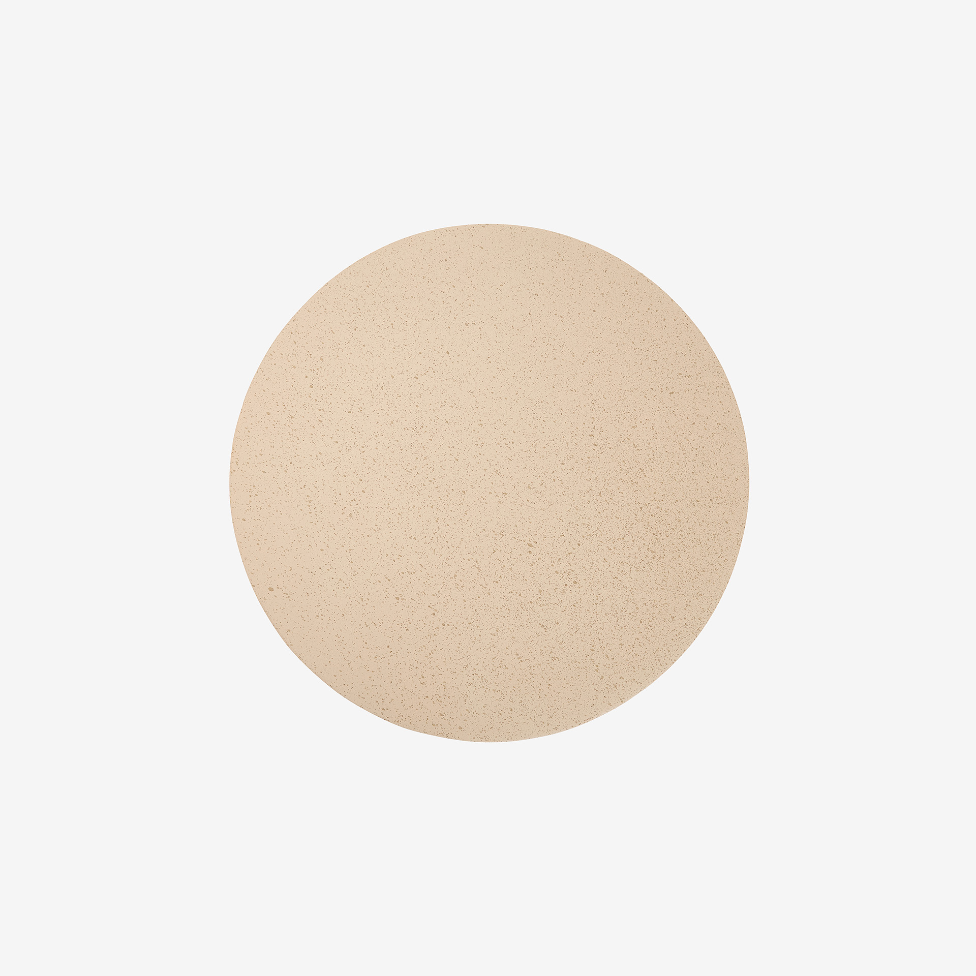 Mesa auxiliar arena Taipei &Oslash;33x43cm