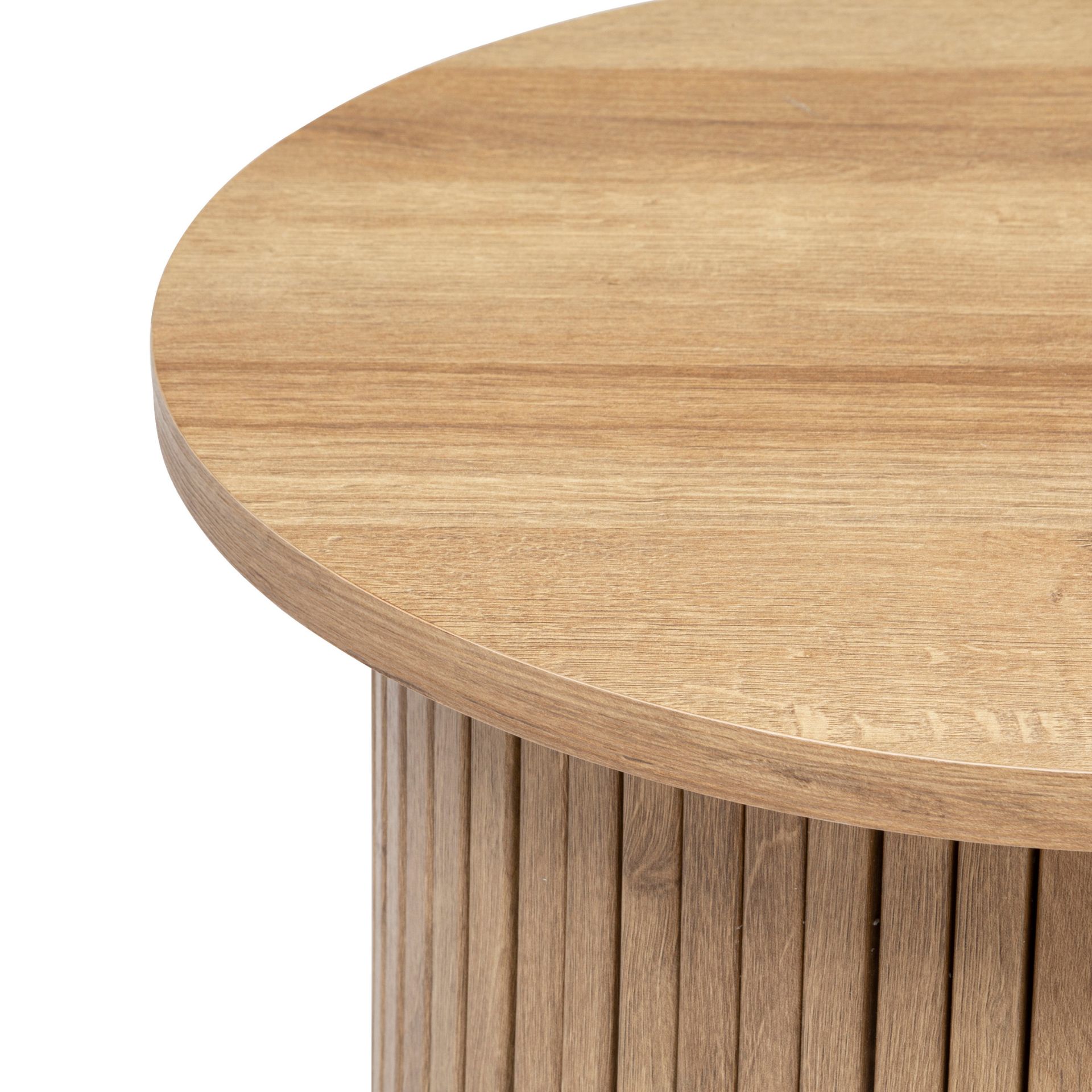 Mesa auxiliar de madera DM Tulia &Oslash;45x50cm
