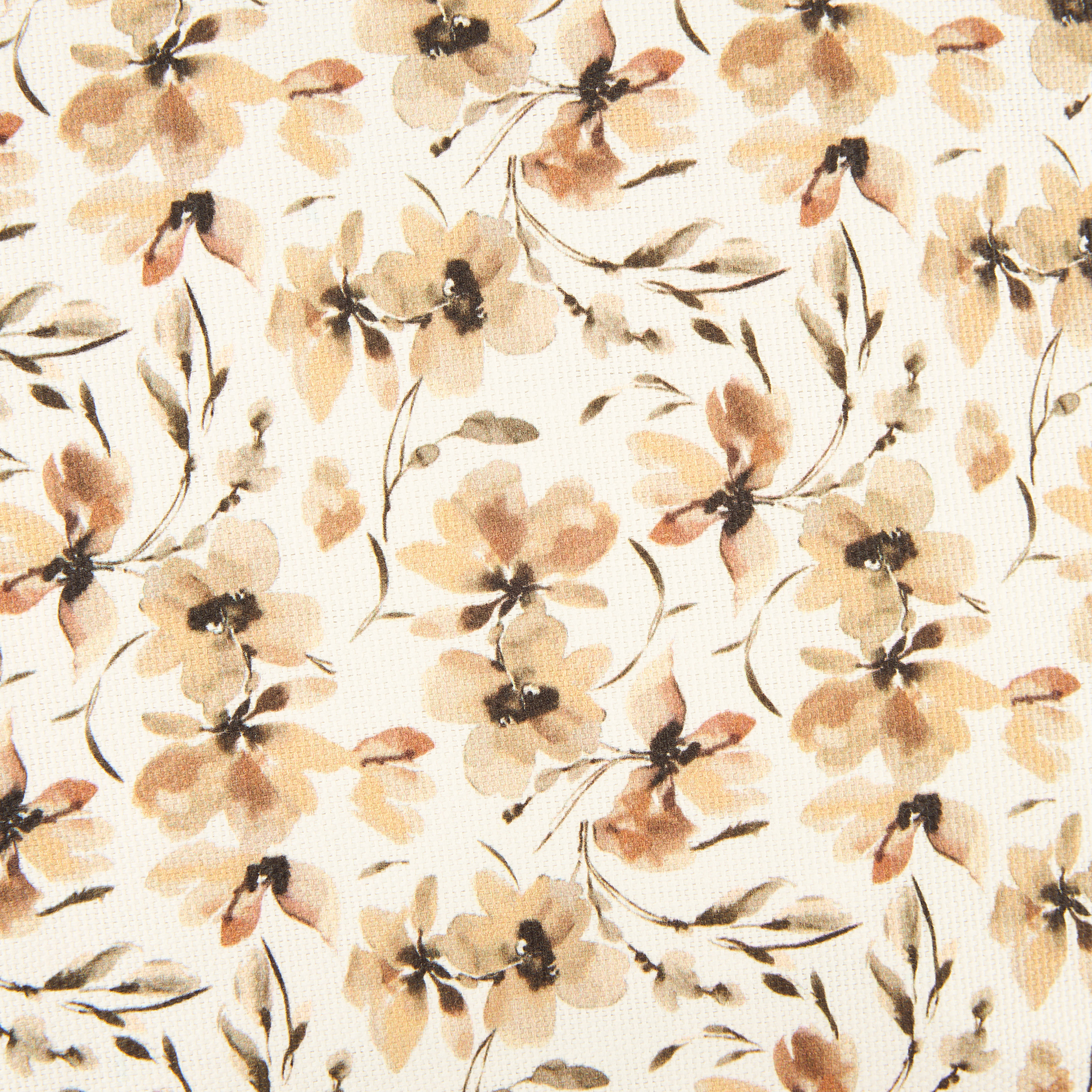 Funda de cojÍn de algodón taupe Durian 45x45cm