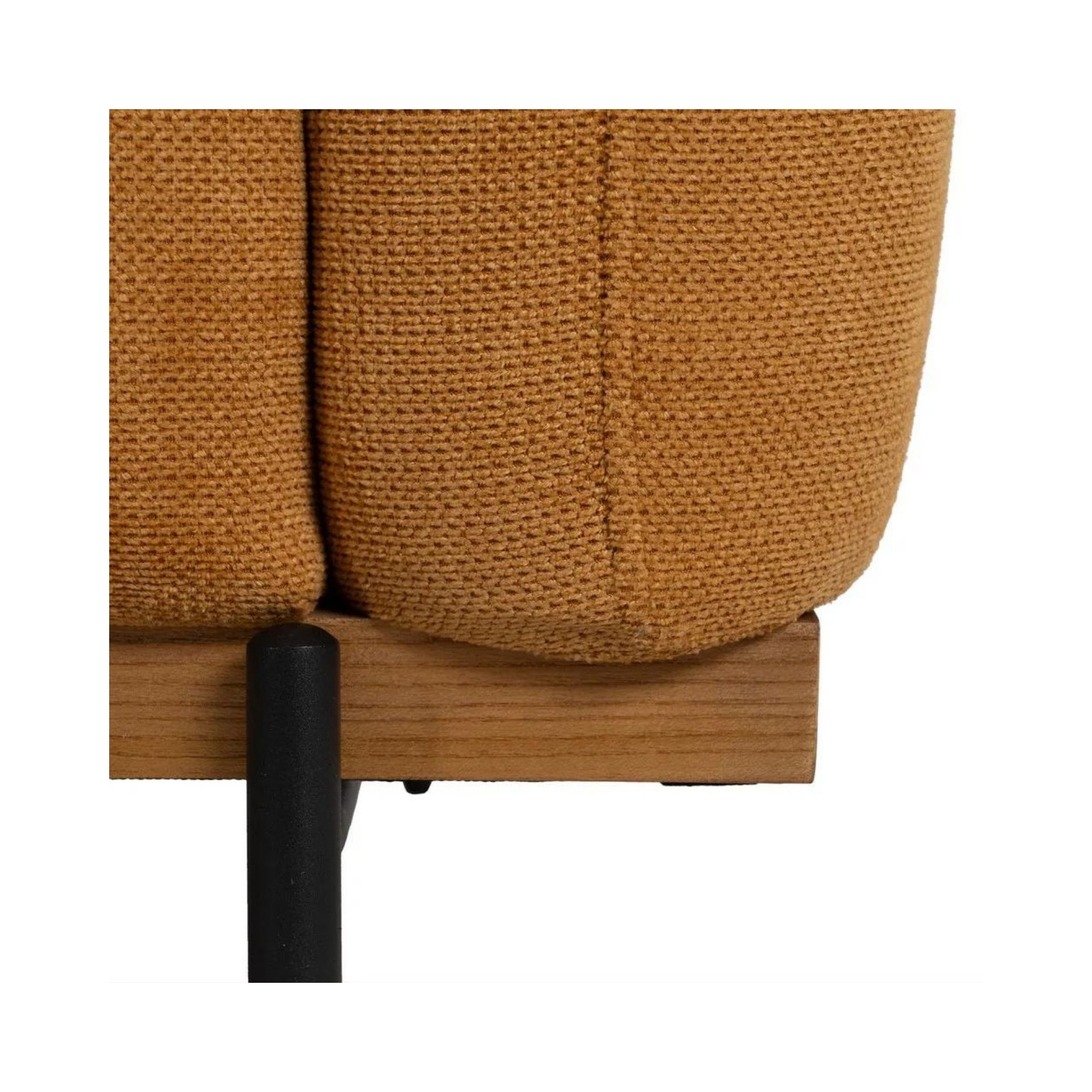 Butaca mostaza Monique 102x89x86cm