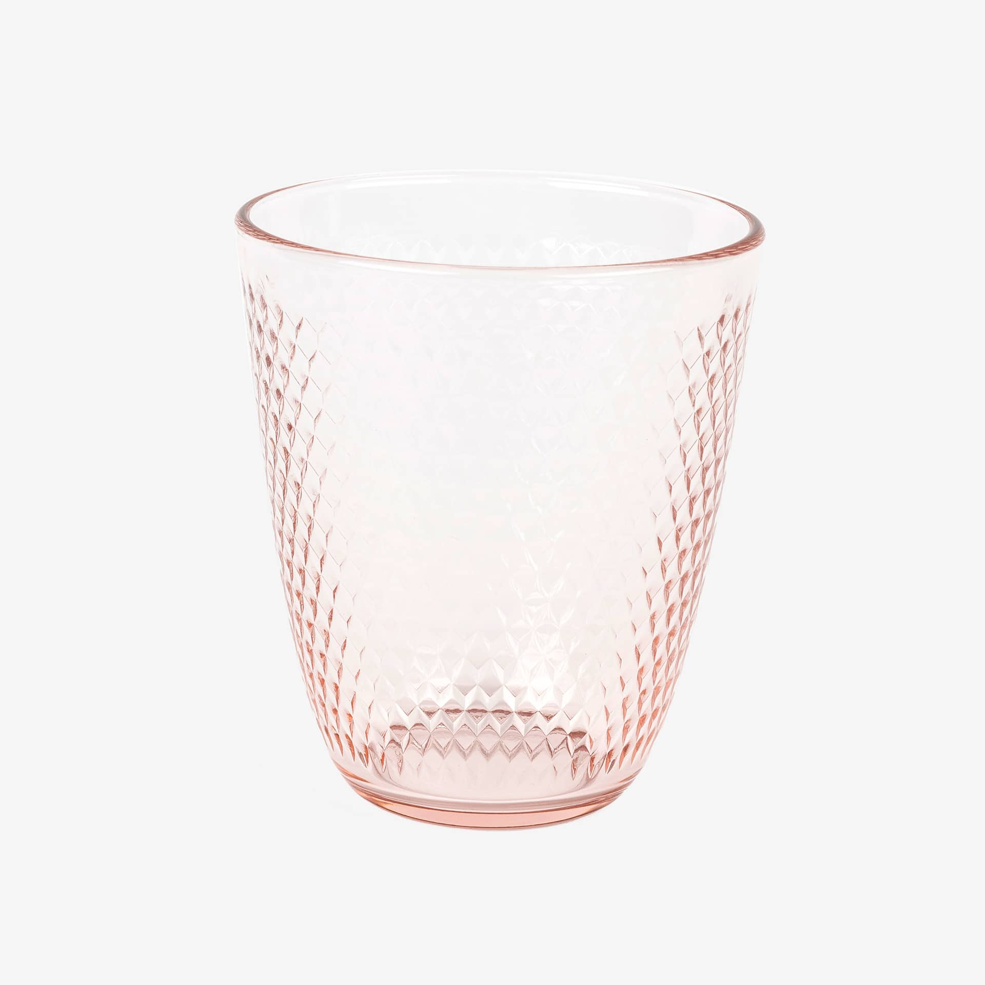 Vaso rosa concepto Pampille Luminarc 31cl