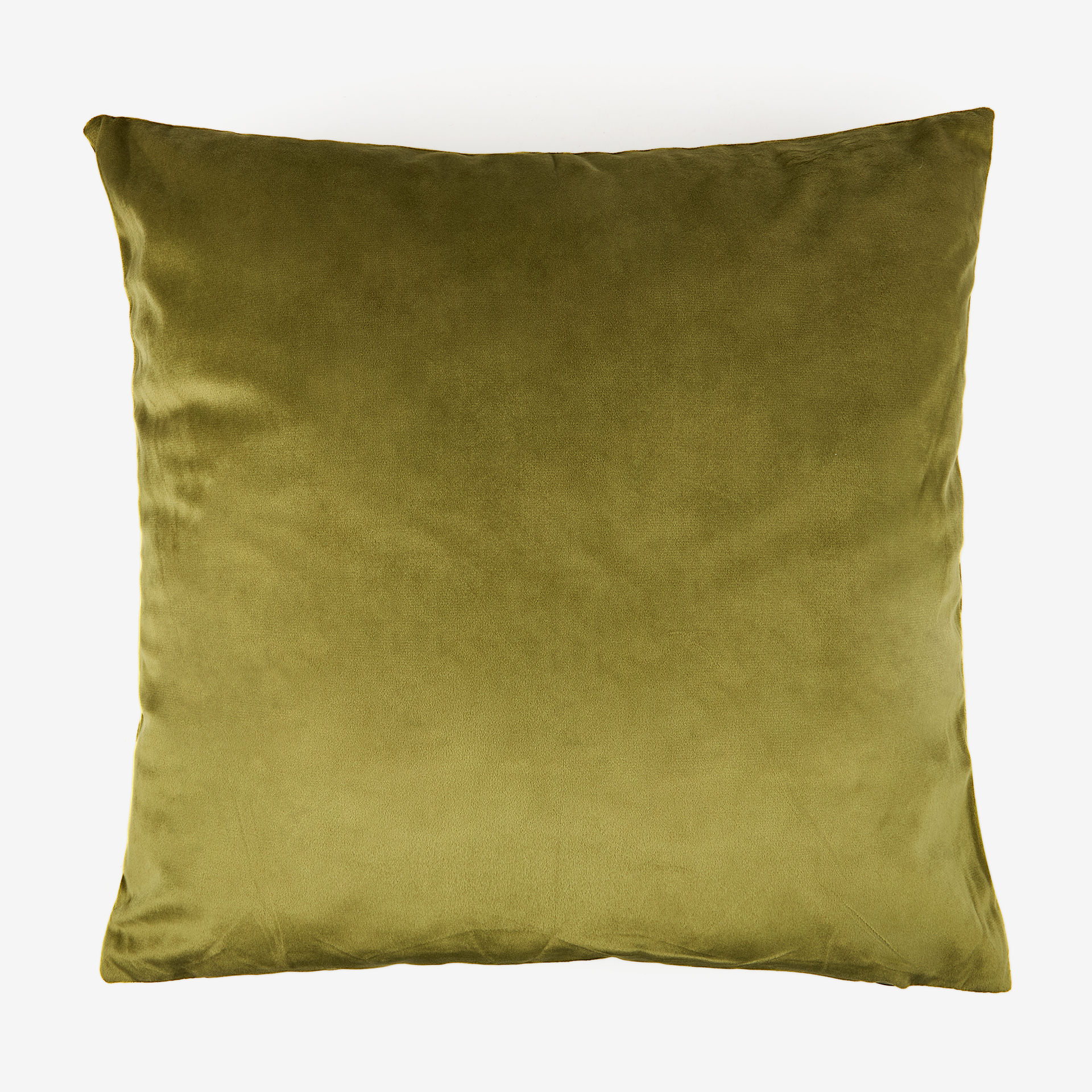 Funda de cojín velvet verde 45x45cm