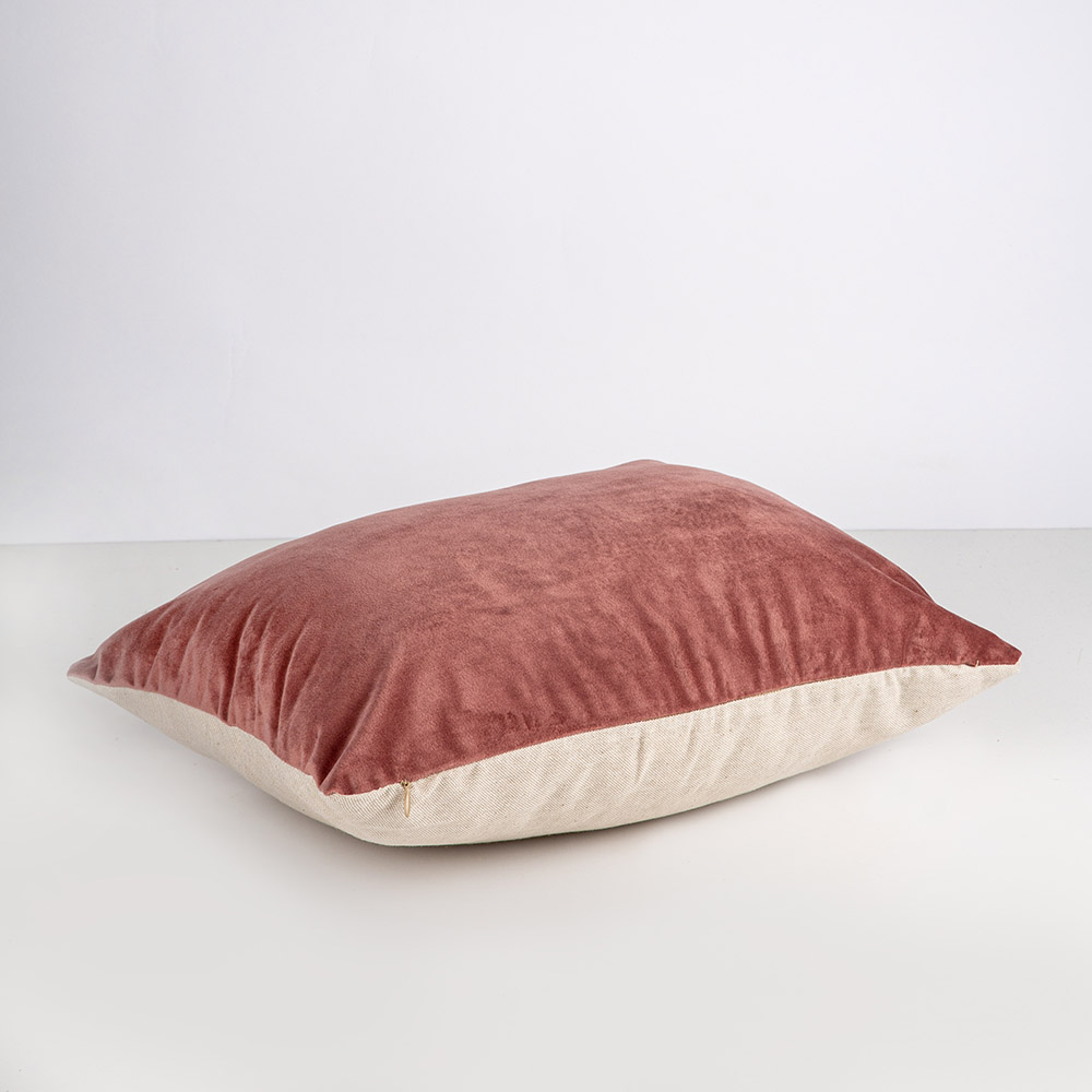 Funda de coj&iacute;n Velvet Rosa 30x45cm