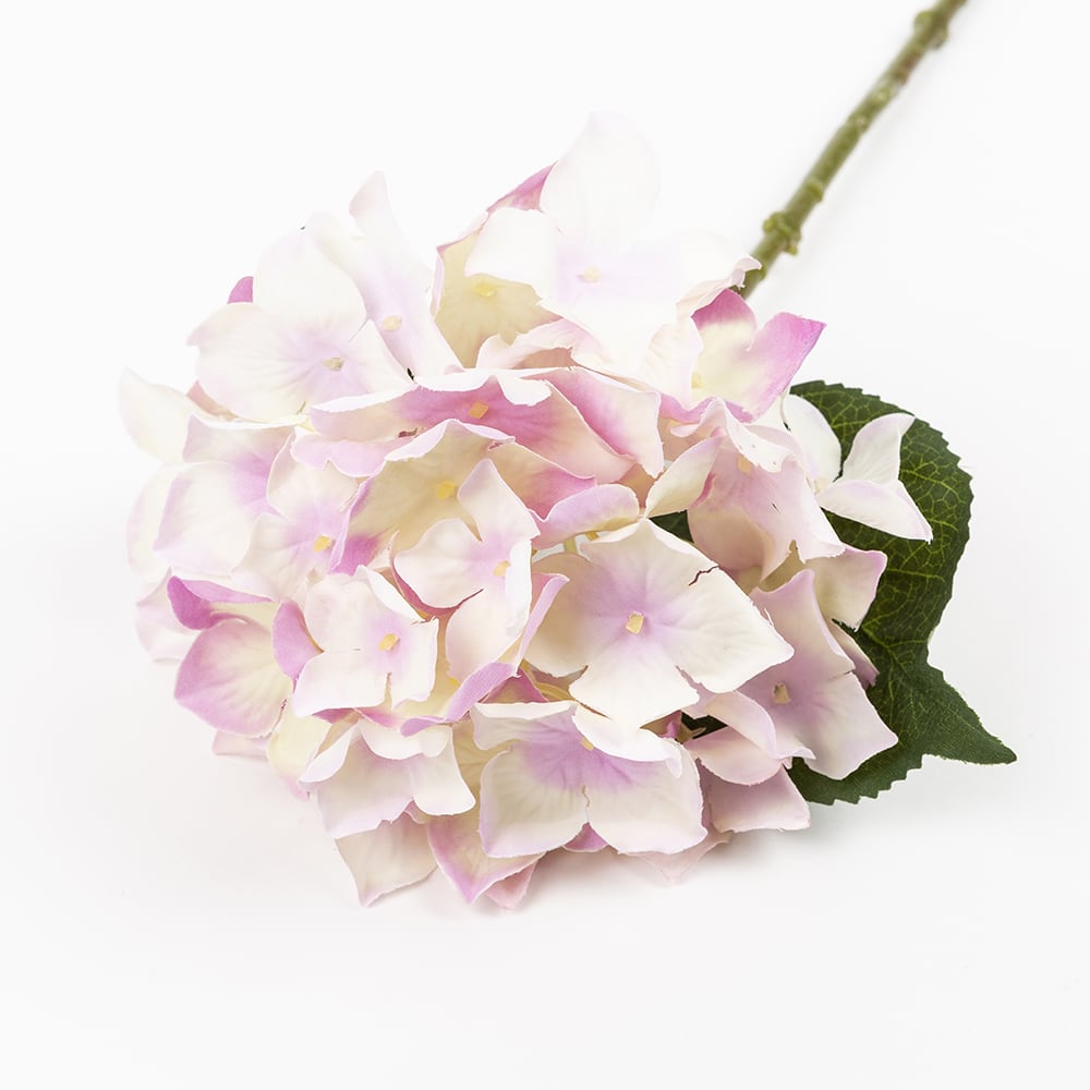 Rama de hortensia artificial 65cm en varios colores