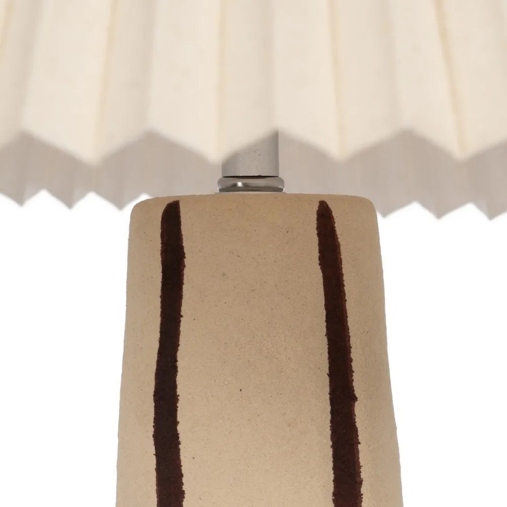 Lámpara de pie de cerámica Elena Ø53x103cm