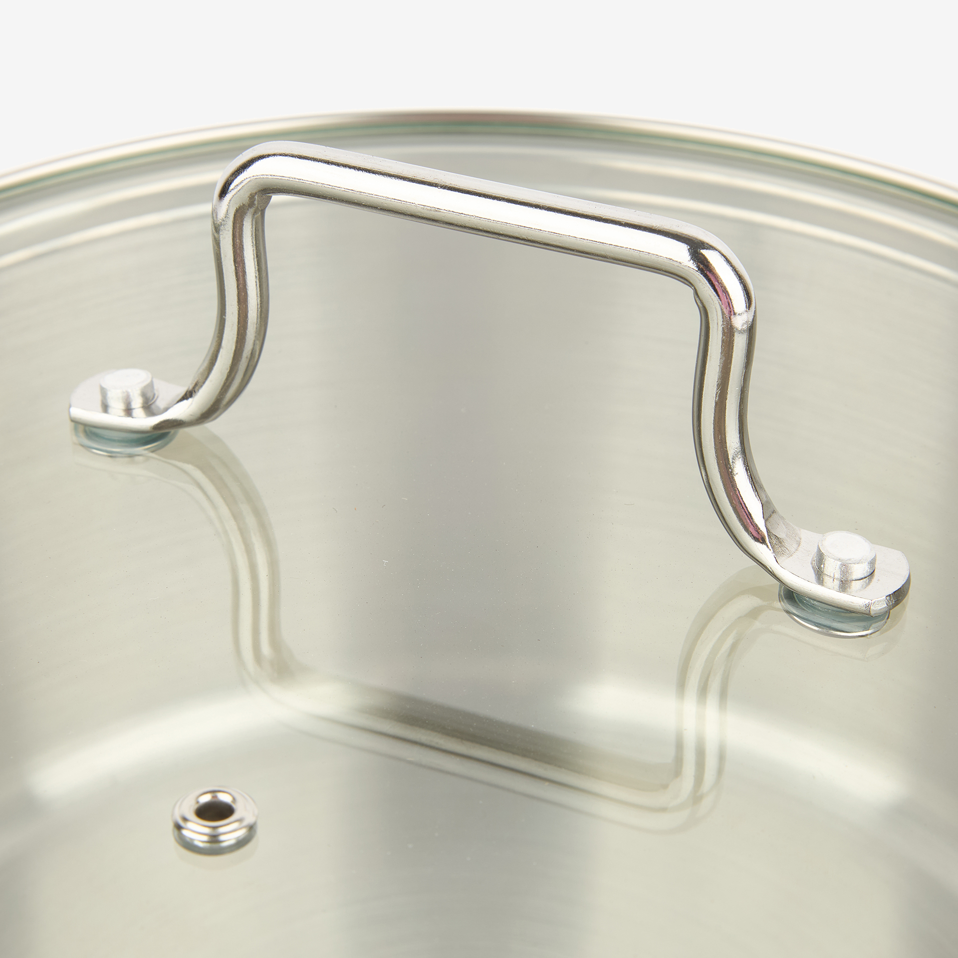 Cacerola de acero inoxidable con tapa Birta &Oslash;22cm - 3,85L