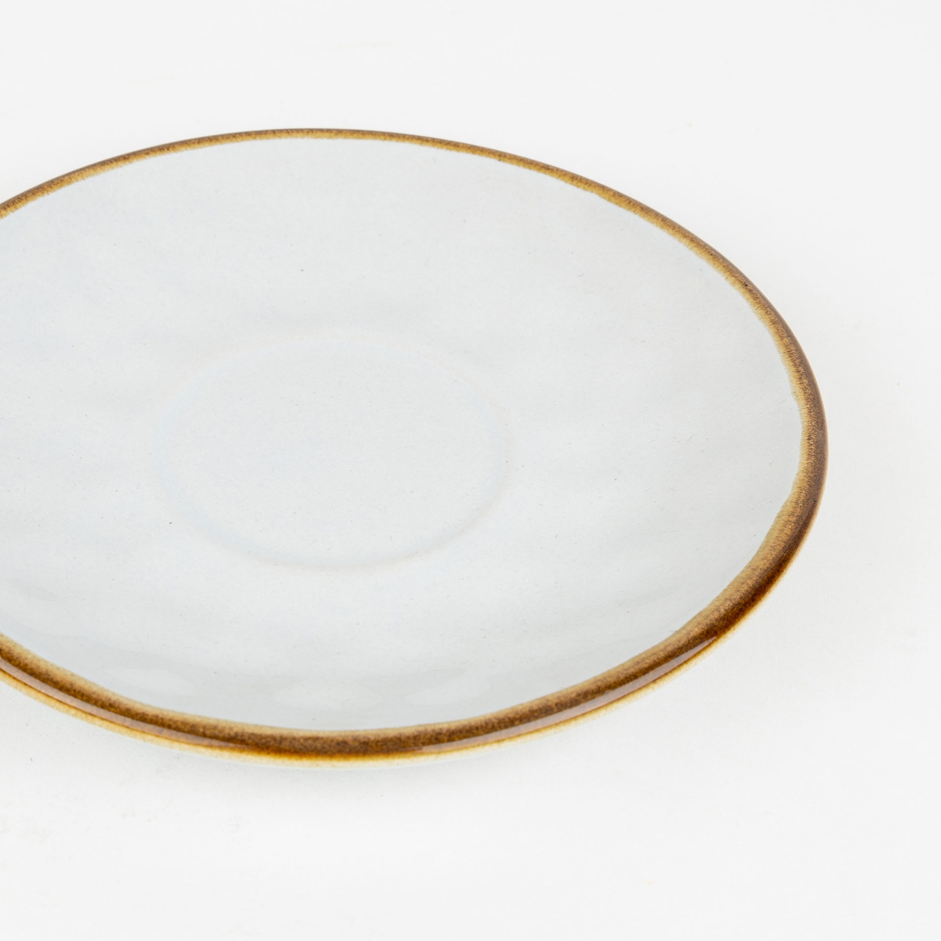 Set de 6 tazas de café con plato gris claro 10cm