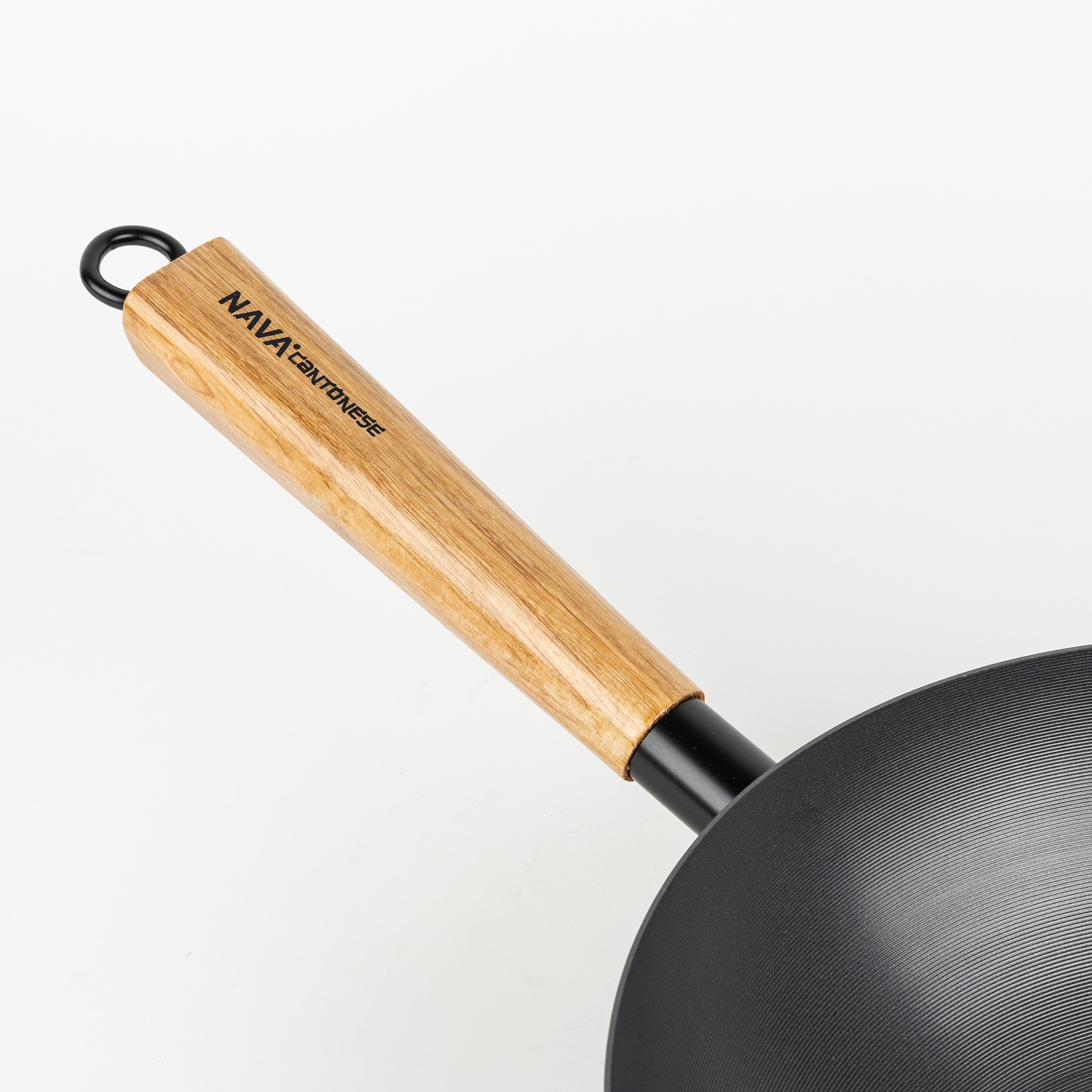 Wok de hierro antiadherente apto para inducción Nava Ø28cm