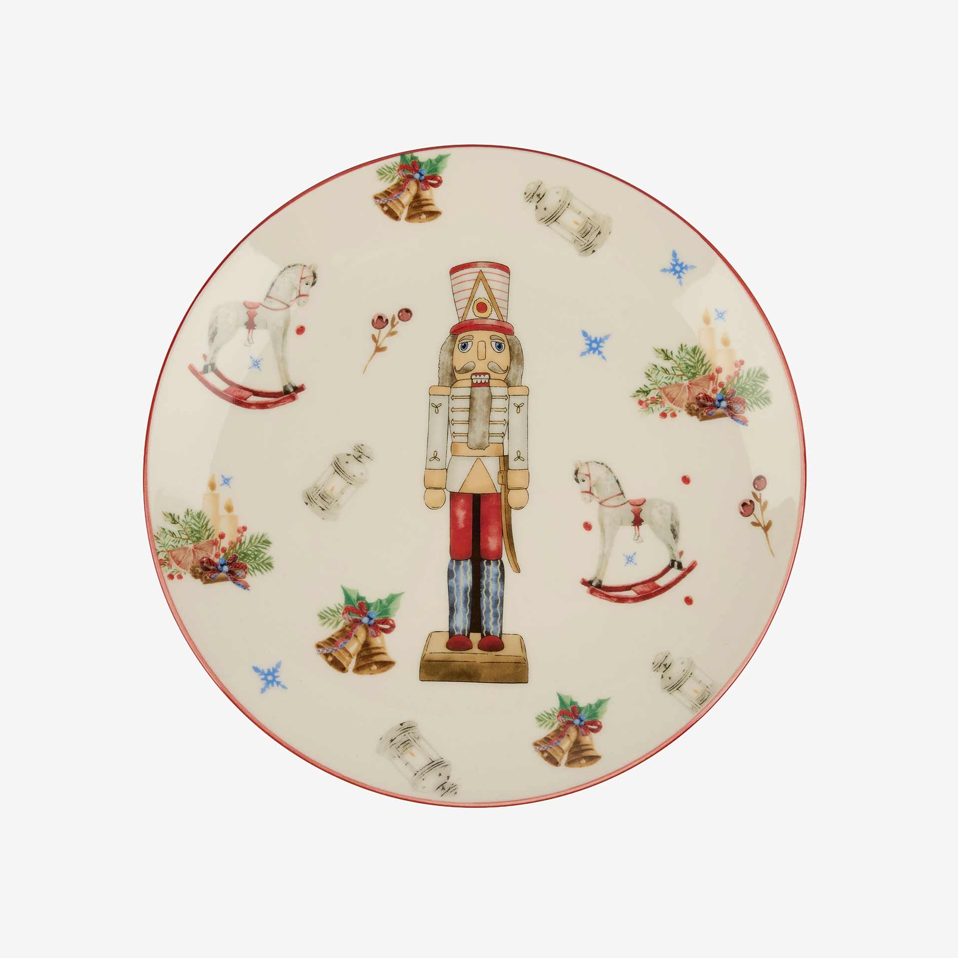 Plato de porcelana de Cascanueces Ø19cm