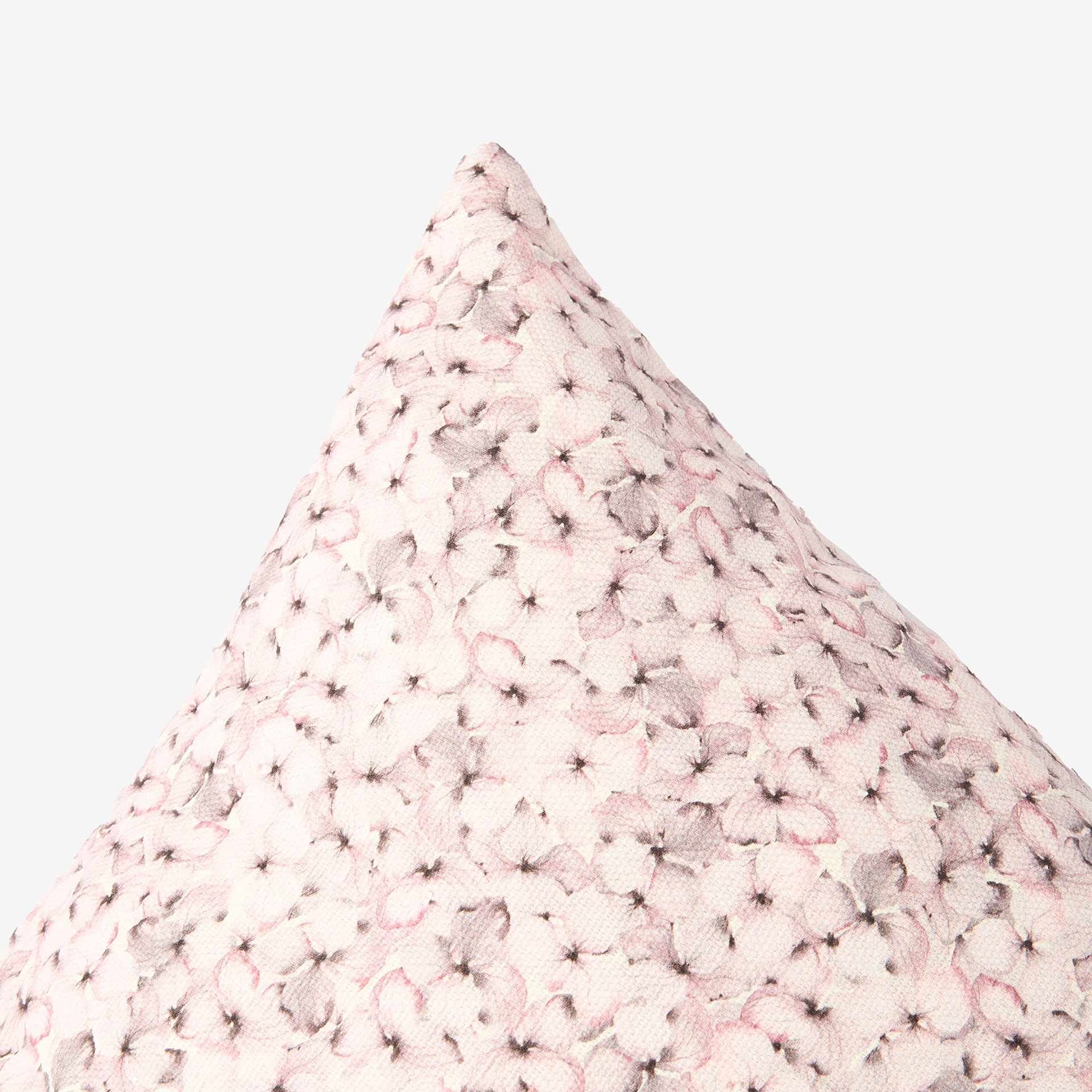 Funda de coj&iacute;n de algod&oacute;n rosa Alhel&iacute; 45x45cm