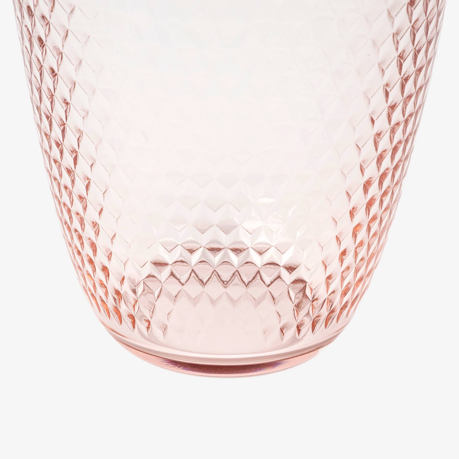 Vaso rosa concepto Pampille Luminarc 31cl