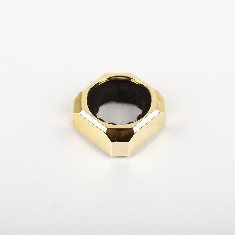 Set de 3 piezas de vino dorado