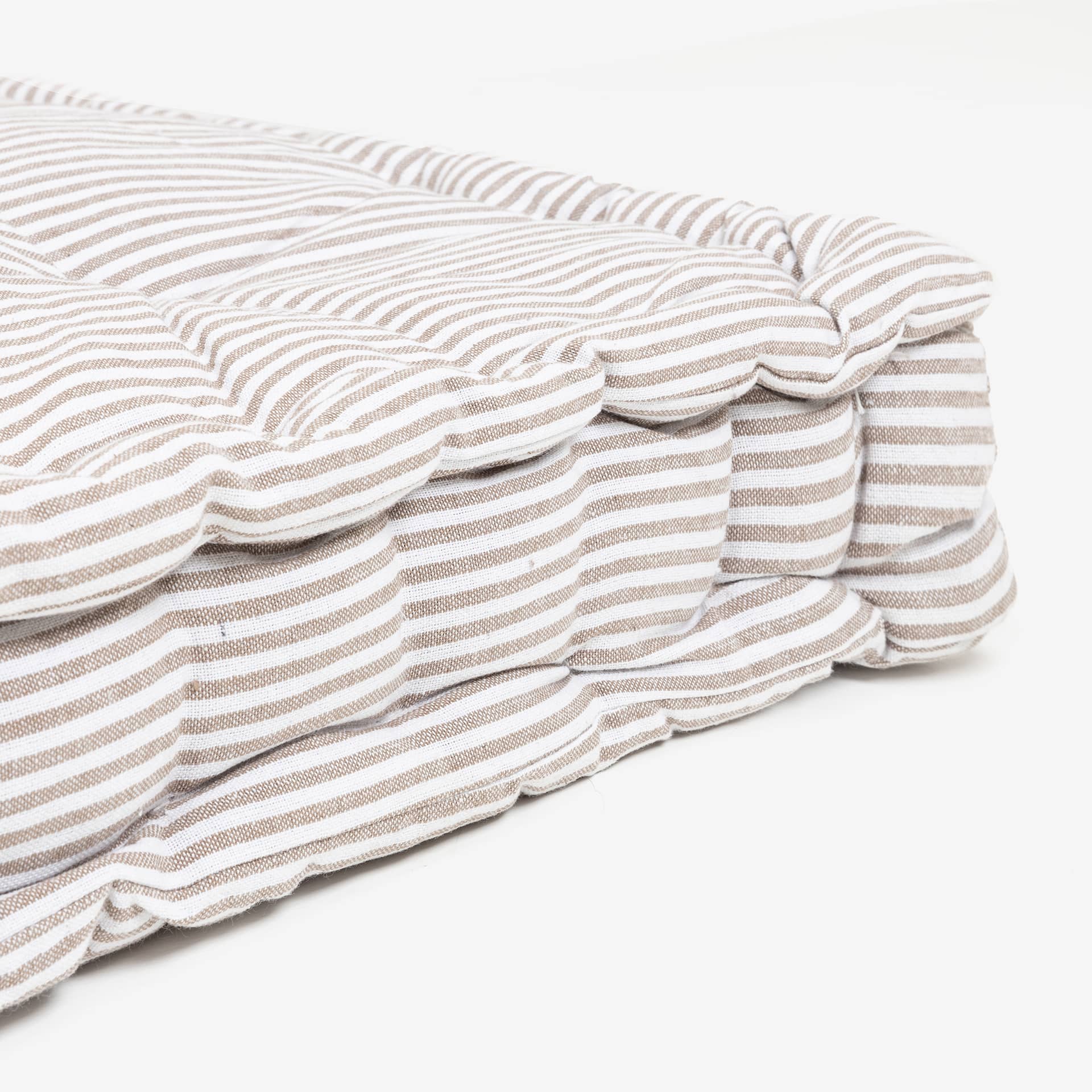 Coj&iacute;n de respaldo para palet beige Izaro 122x55x10cm