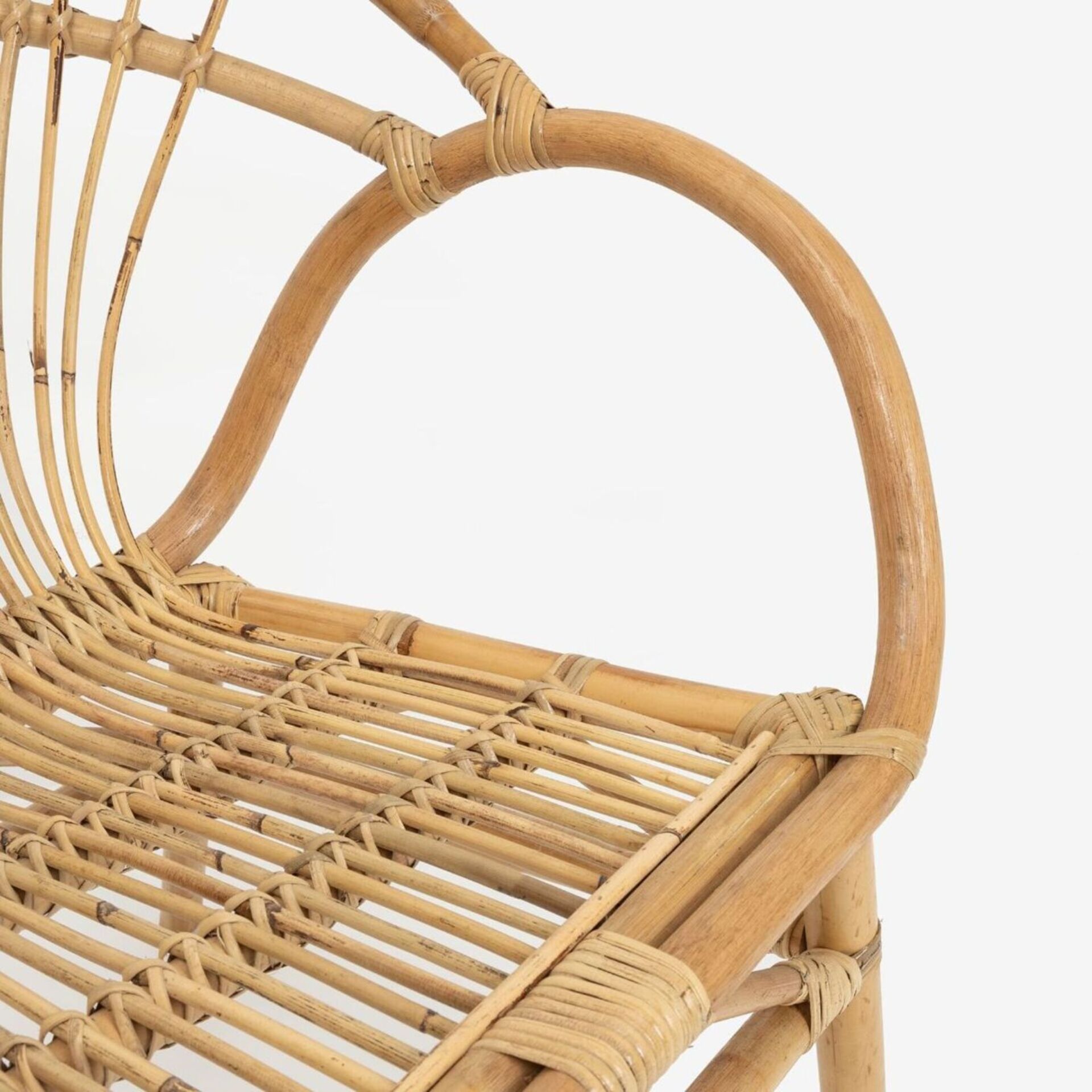 Butaca de mimbre Indie 69x64,5x87cm