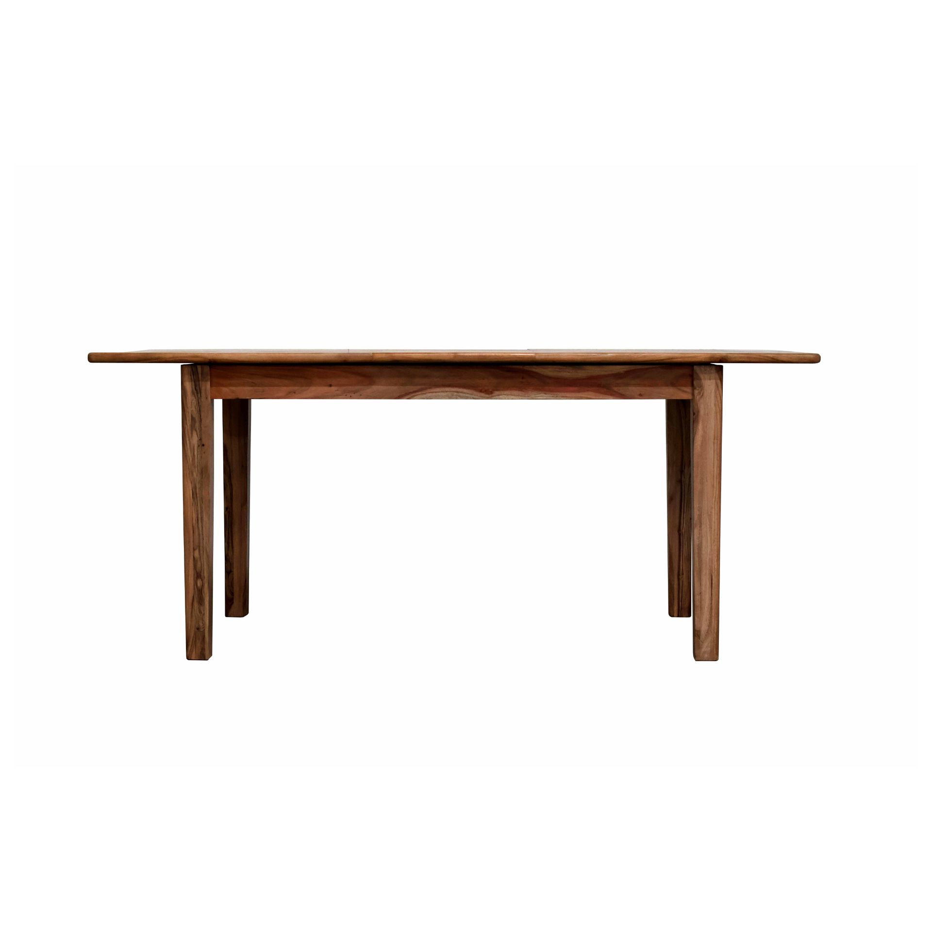 Mesa de comedor extensible de madera de acacia Balco 140/180x90x77cm