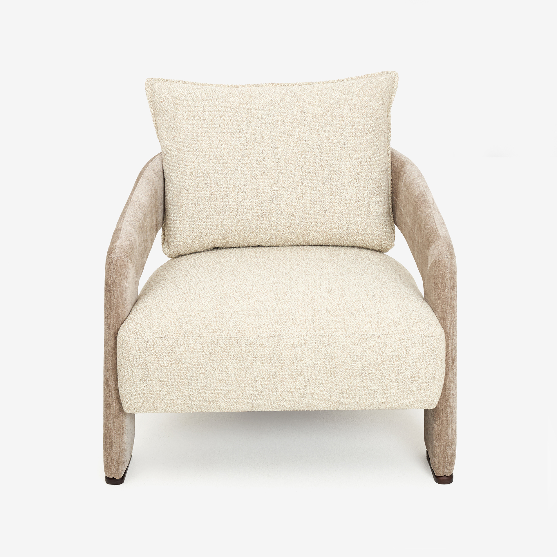 Butaca beige Regina 83x82x69cm Clau&Chloe