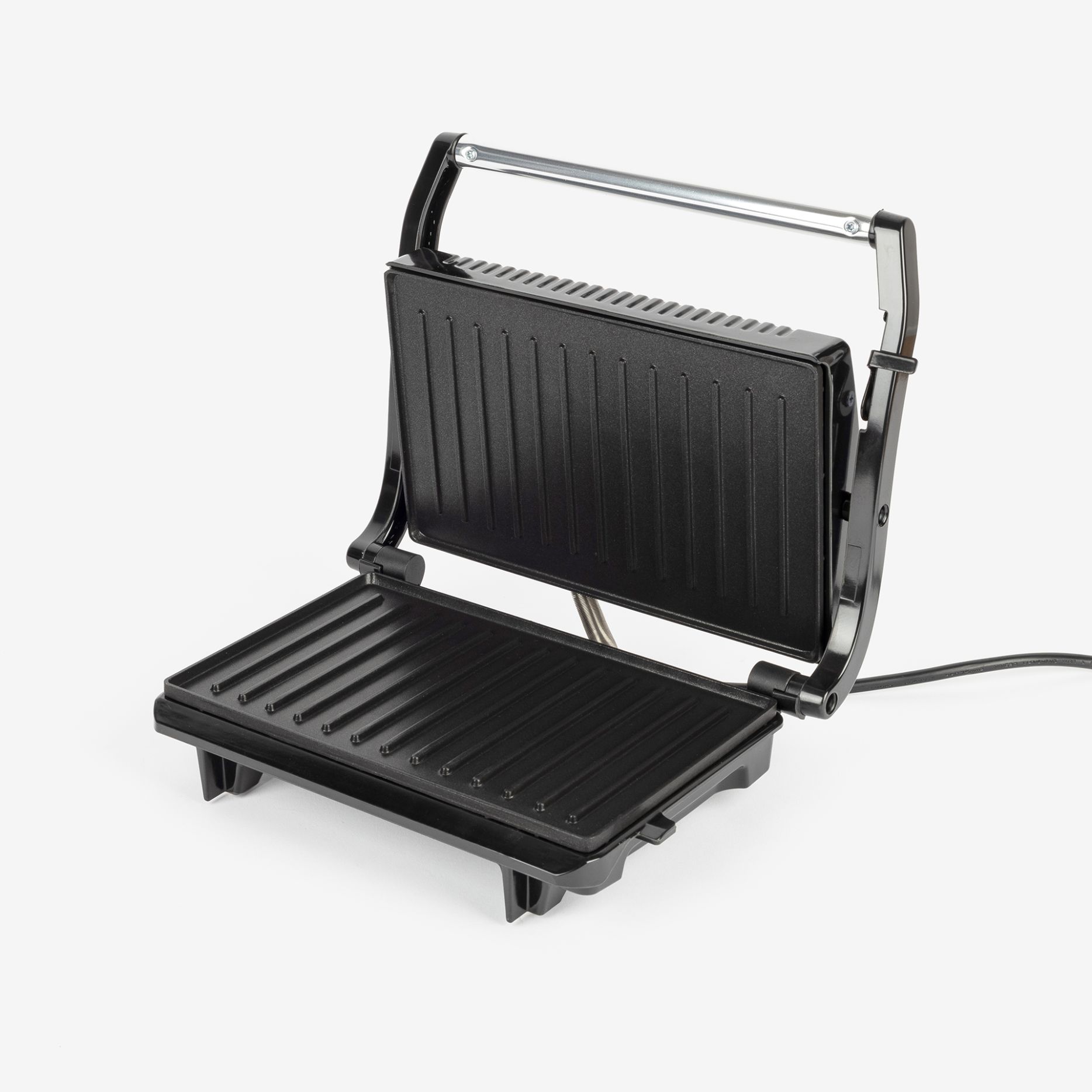 Grill el&eacute;ctrico de acero inoxidable Tristar 700w