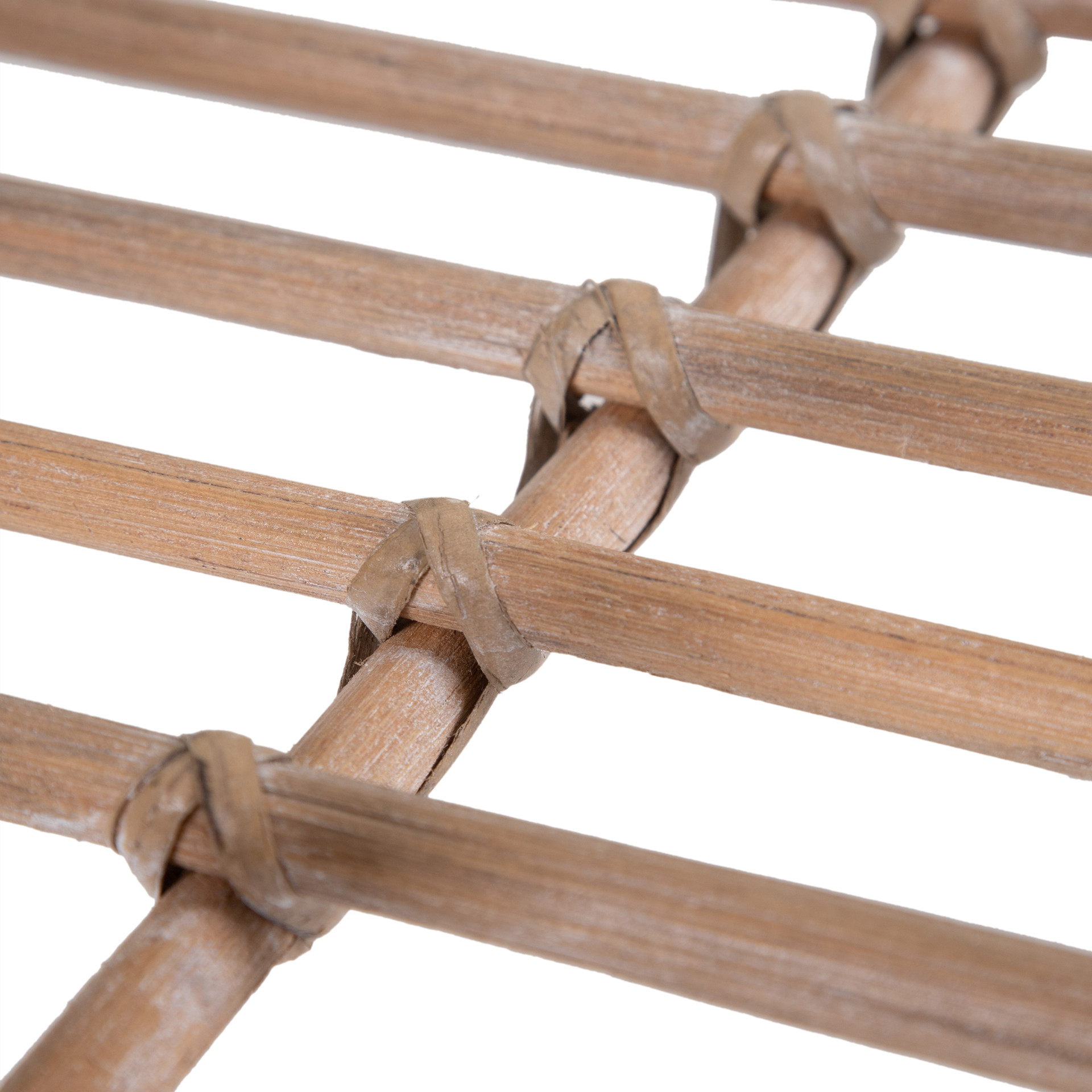 Mesa de centro de ratán 100x60x40cm